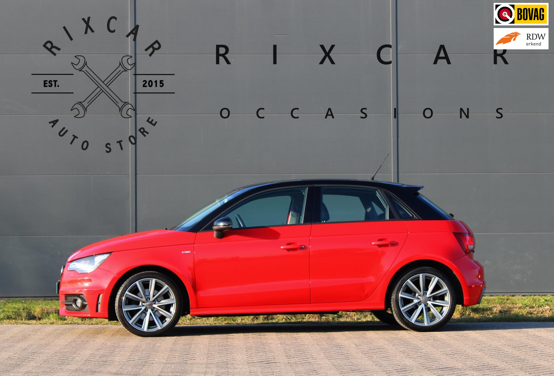 Audi A1 Sportback 1.4 TFSI ProLine S-Line Xenon PDC 2014 - voorkant