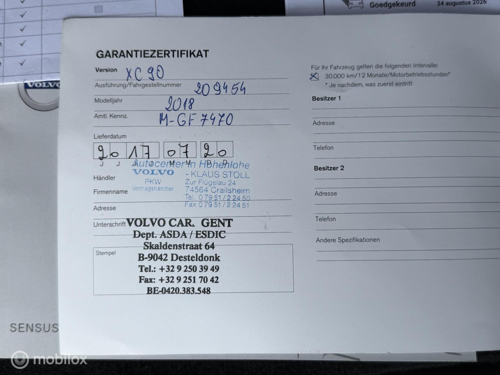 Foto van Volvo Xc90