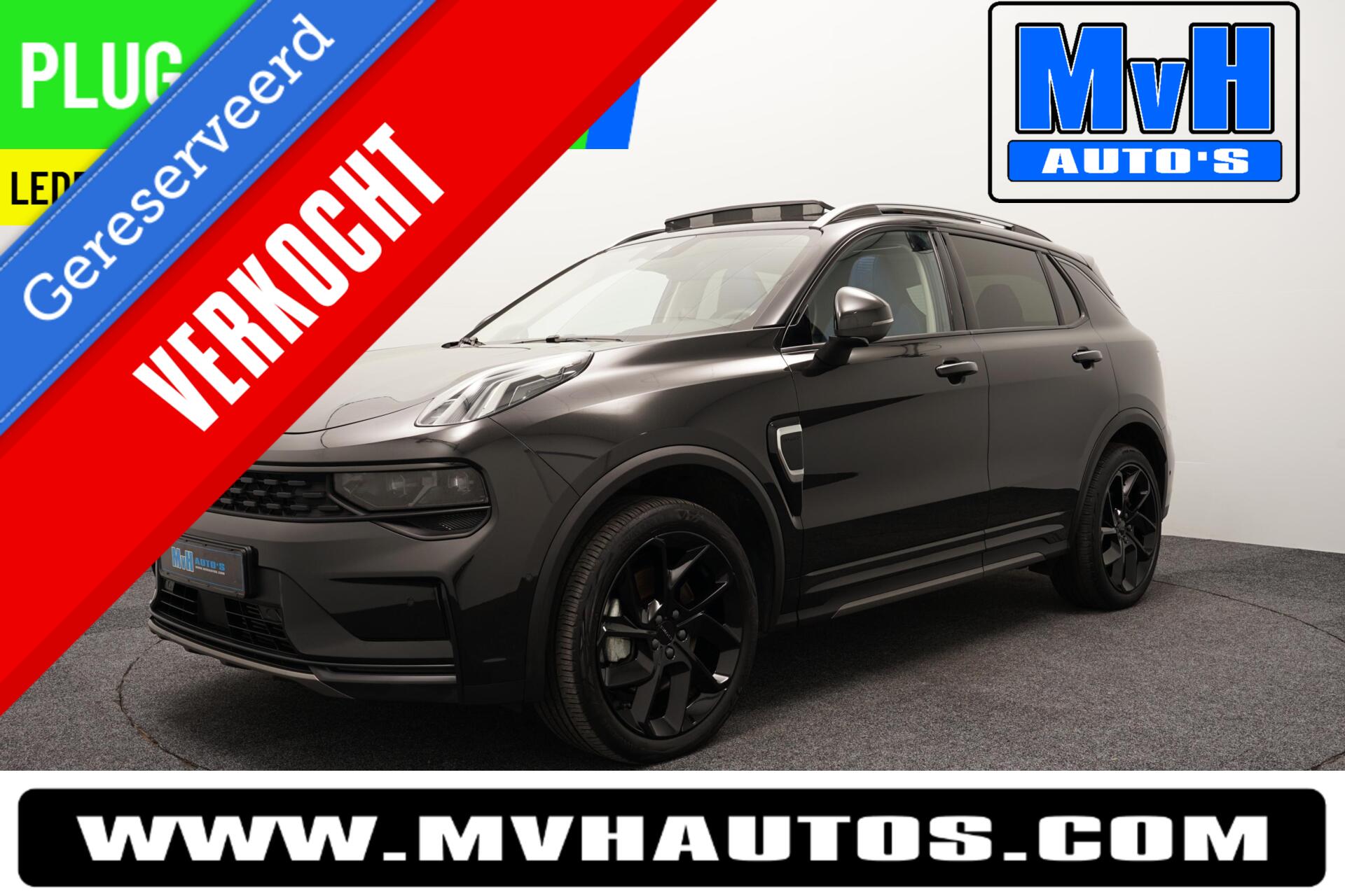 Lynk&co LYNK & Co 01 1.5 Plug-in Hybride|FULL BLACK XL|LEER|NAP|PANO 2022 - voorkant