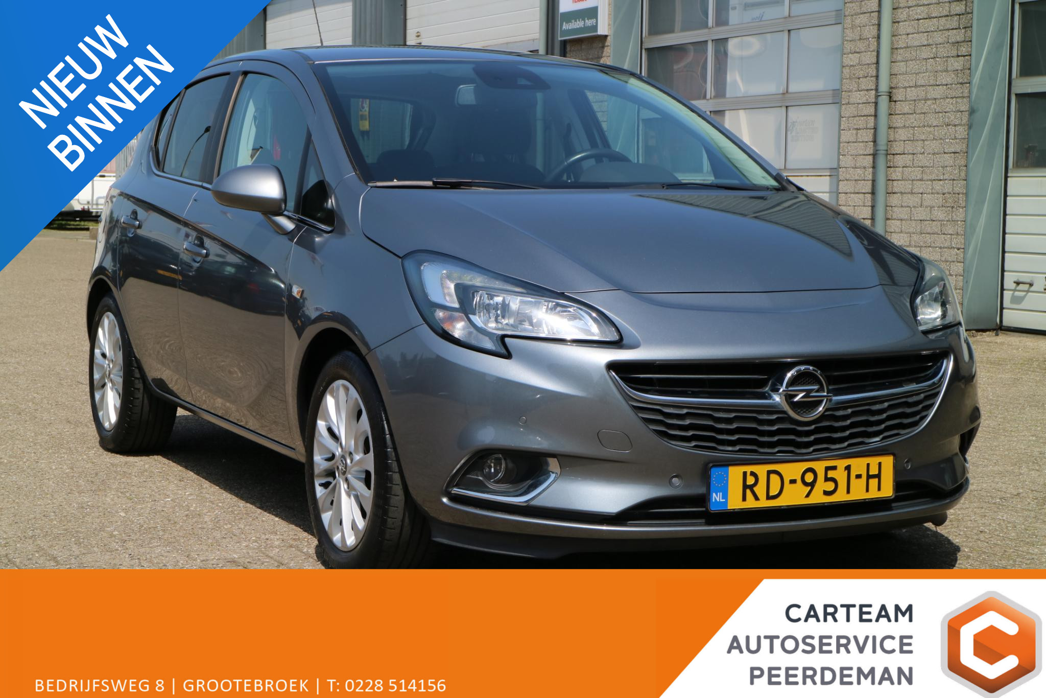 Opel Corsa-e 1.4 Innovation 2017 - voorkant