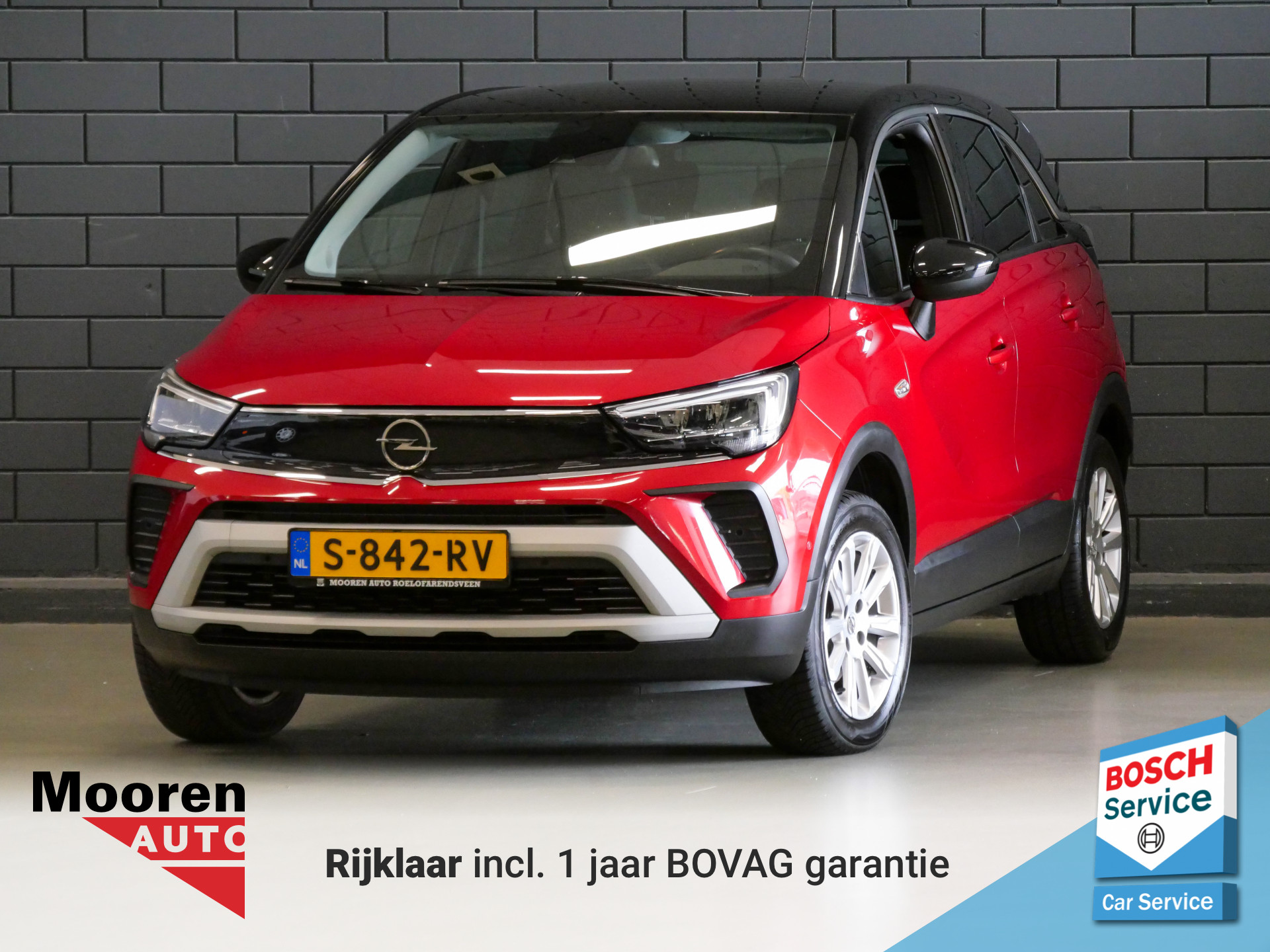 Opel Crossland 1.2 Turbo 131PK Automaat Elegance 2022 - voorkant