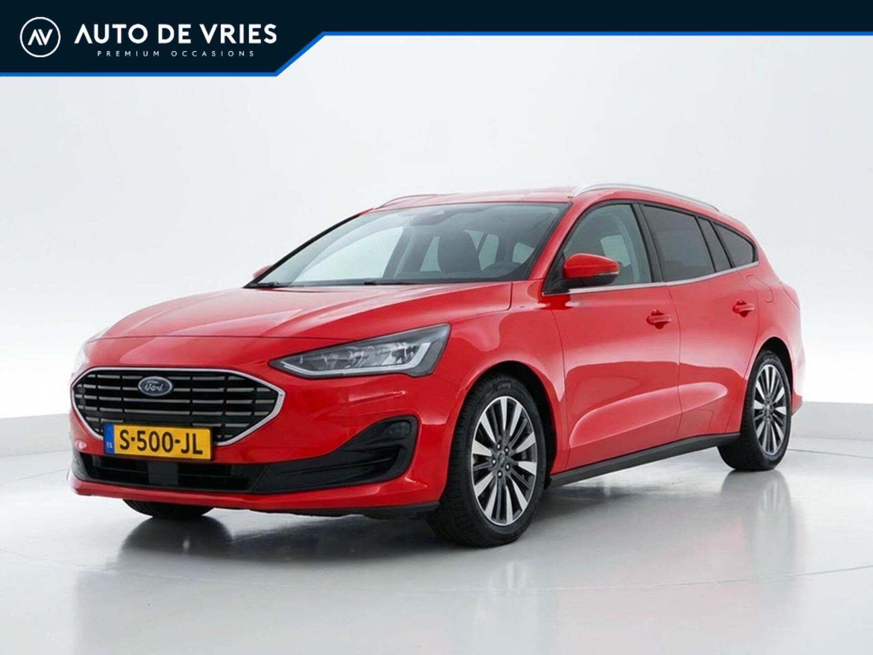 Ford Focus 1.0 EcoBoost Hybrid 125pk Titanium X | B&O sound | Carplay | Winterpakket | Trekhaak 2023 - voorkant