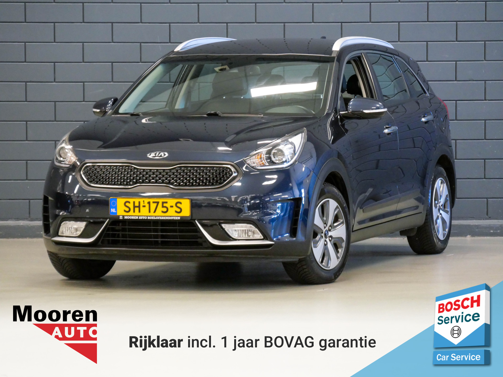 Kia Niro 1.6 GDi Hybrid Automaat DynamicLine 2018 - voorkant