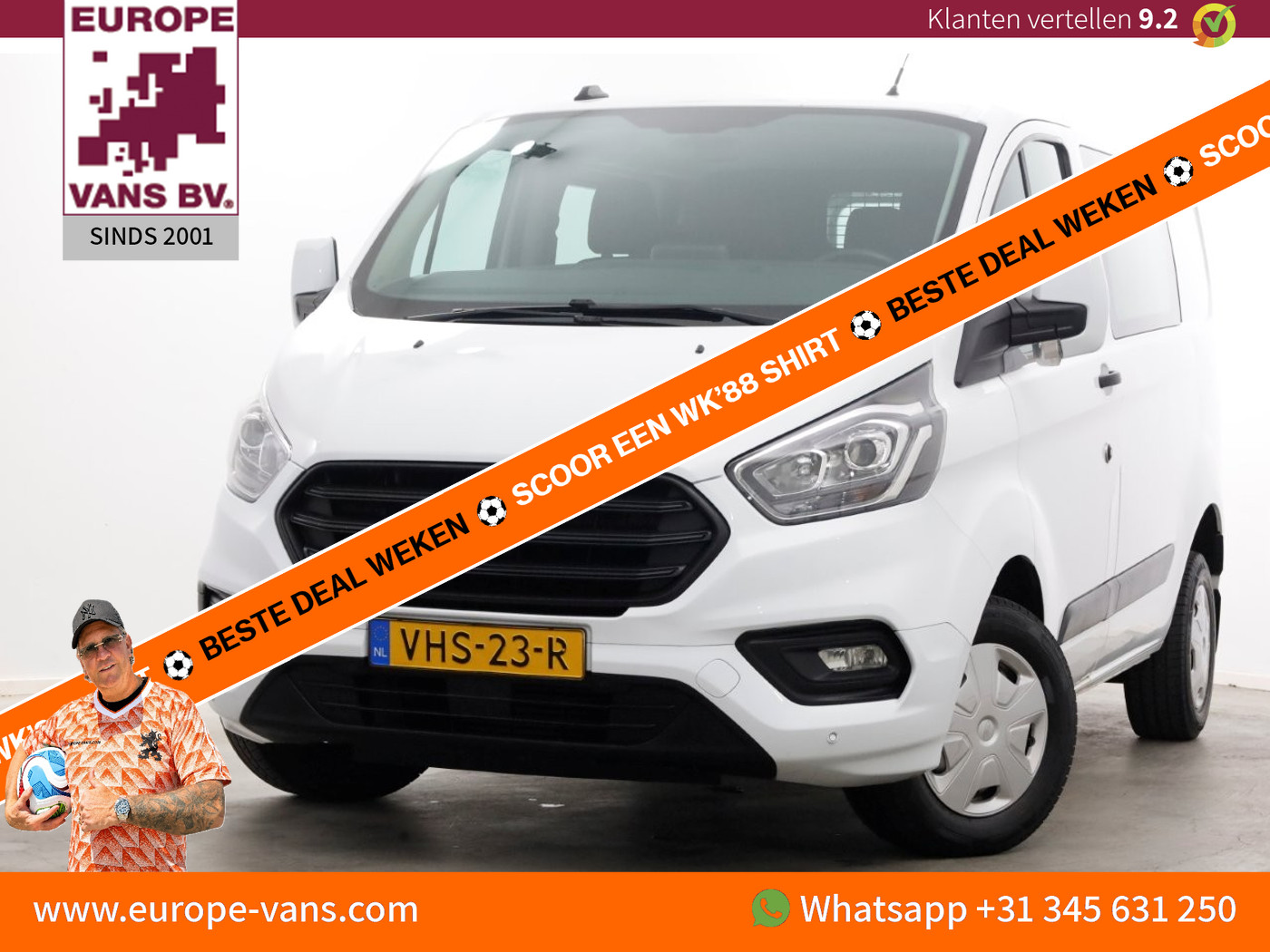 Foto van FORD TRANSIT CUSTOM