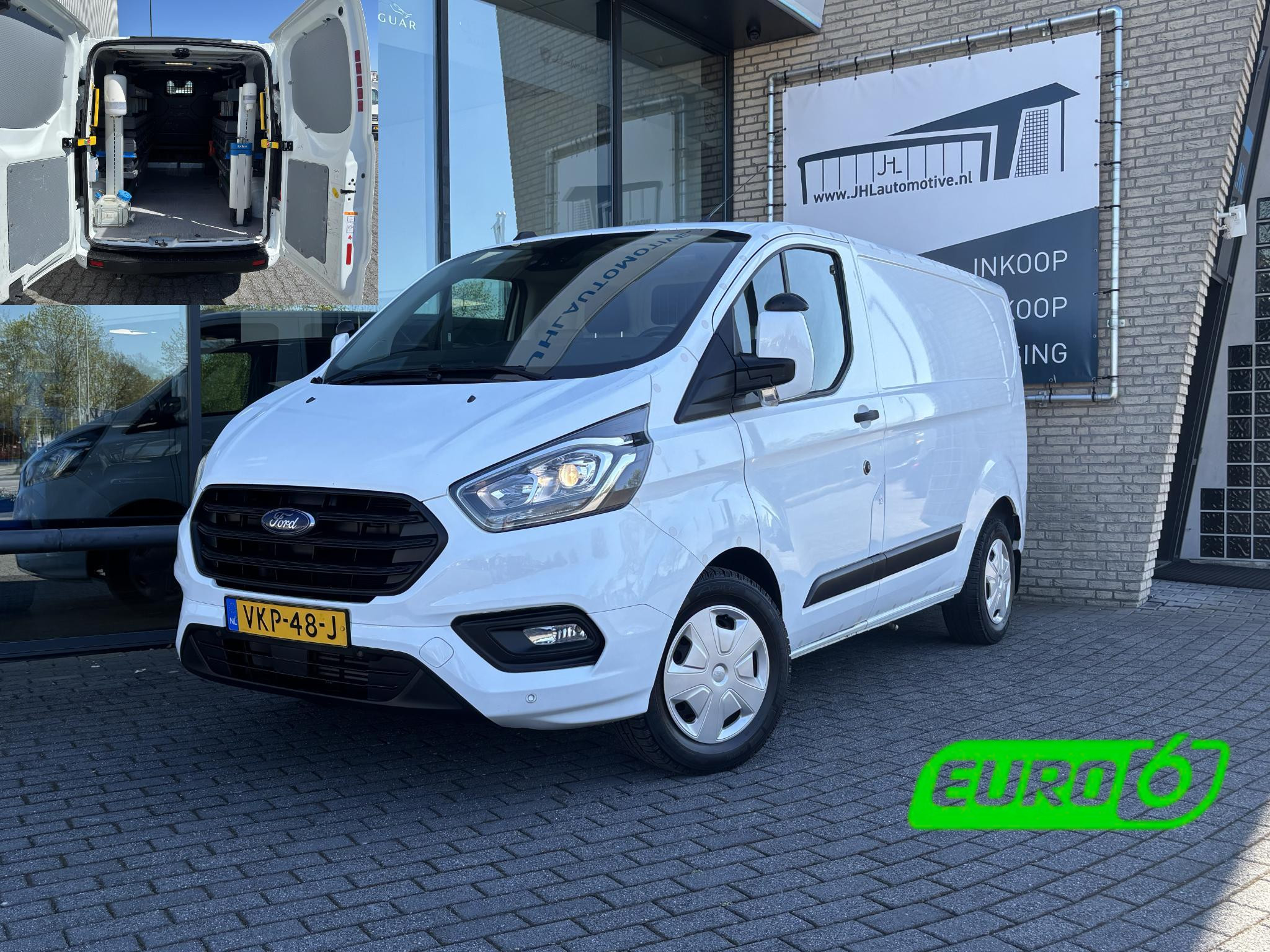 Ford Transit Custom 2.0 TDCI L1H1*AUTOM.*CRUISE*CAM*INRICHTING*OMVORM. 2021 - voorkant