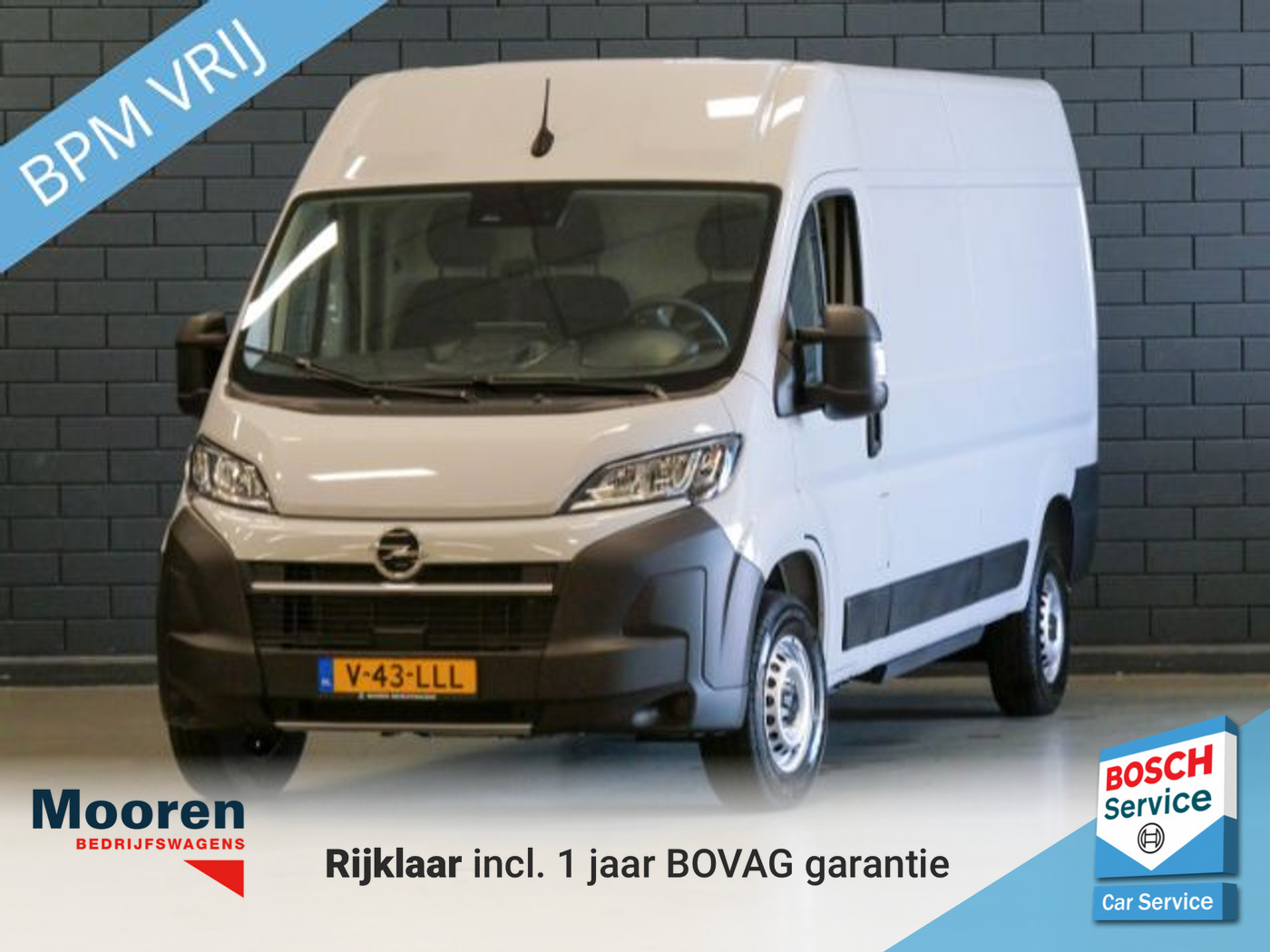Opel Movano 3.5t L3H2 Zwaar 110 kWh 2025 - voorkant