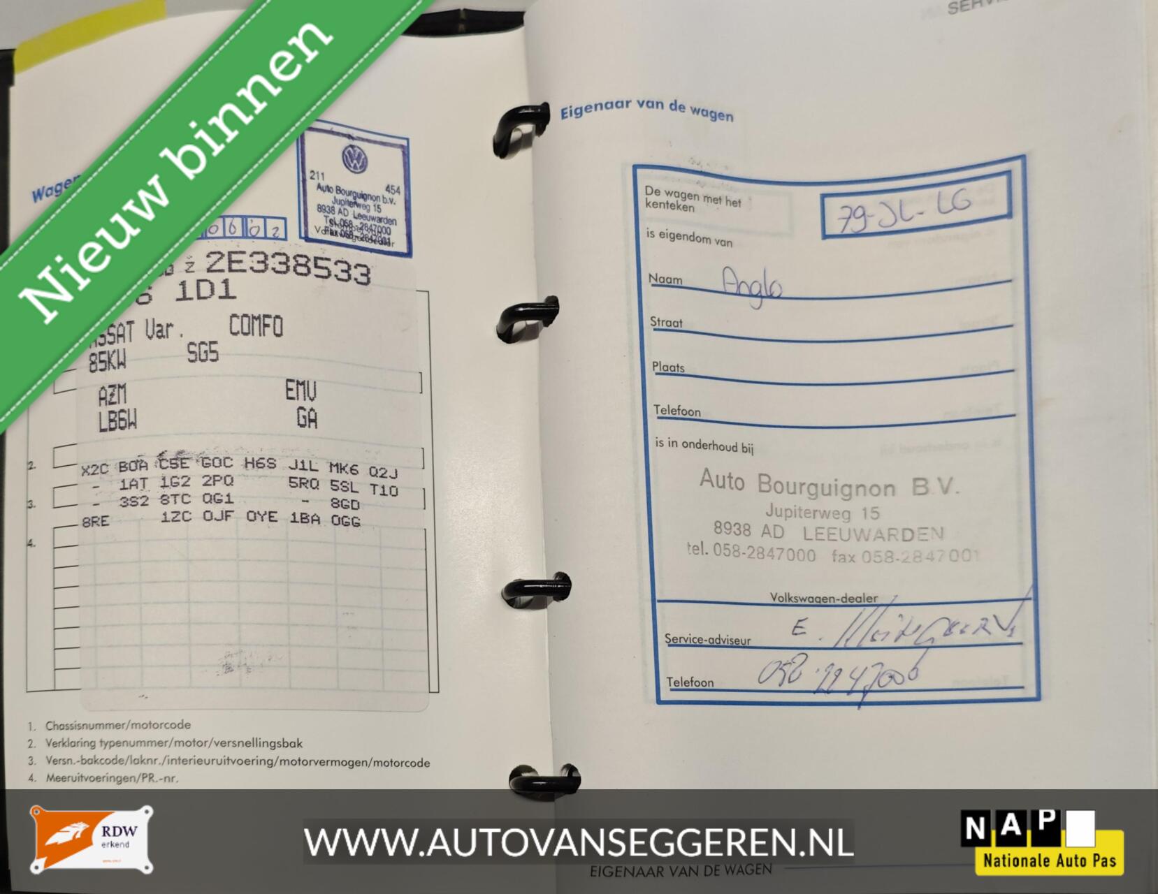 Foto van Volkswagen Passat