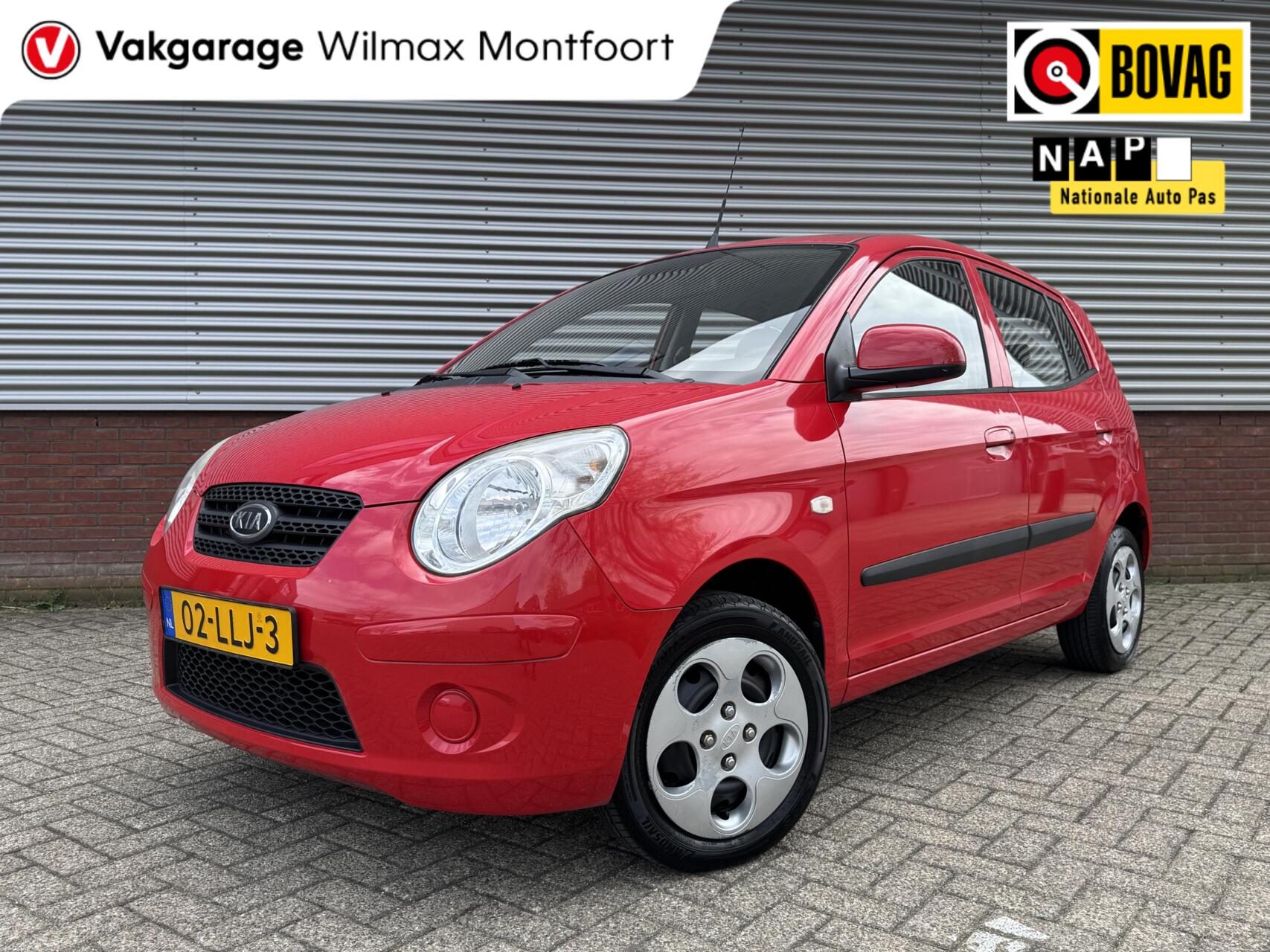 Kia Picanto 1.0 X-pect|Radio|Half leer|Goed Onderhouden|Lage KM| 2010 - voorkant