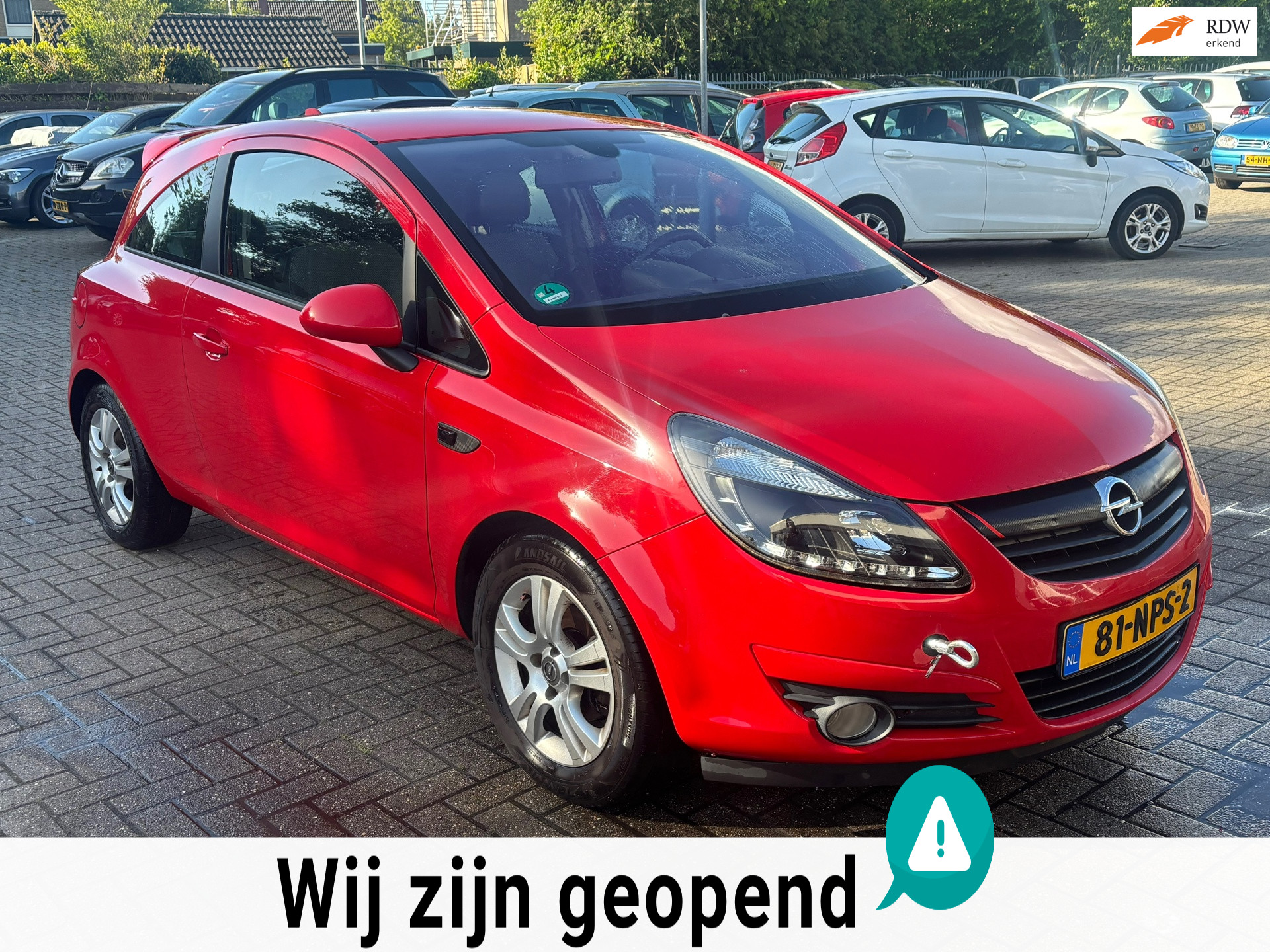Opel Corsa 1.3 CDTi EcoFlex S/S Cosmo. enkel voor export, onderdelen, handel 2010 - voorkant