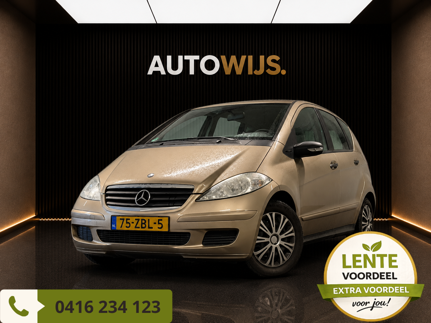 Mercedes-Benz A 150 150 Classic|SCHERMPJE|Boekjes|AIRCO 2005 - voorkant