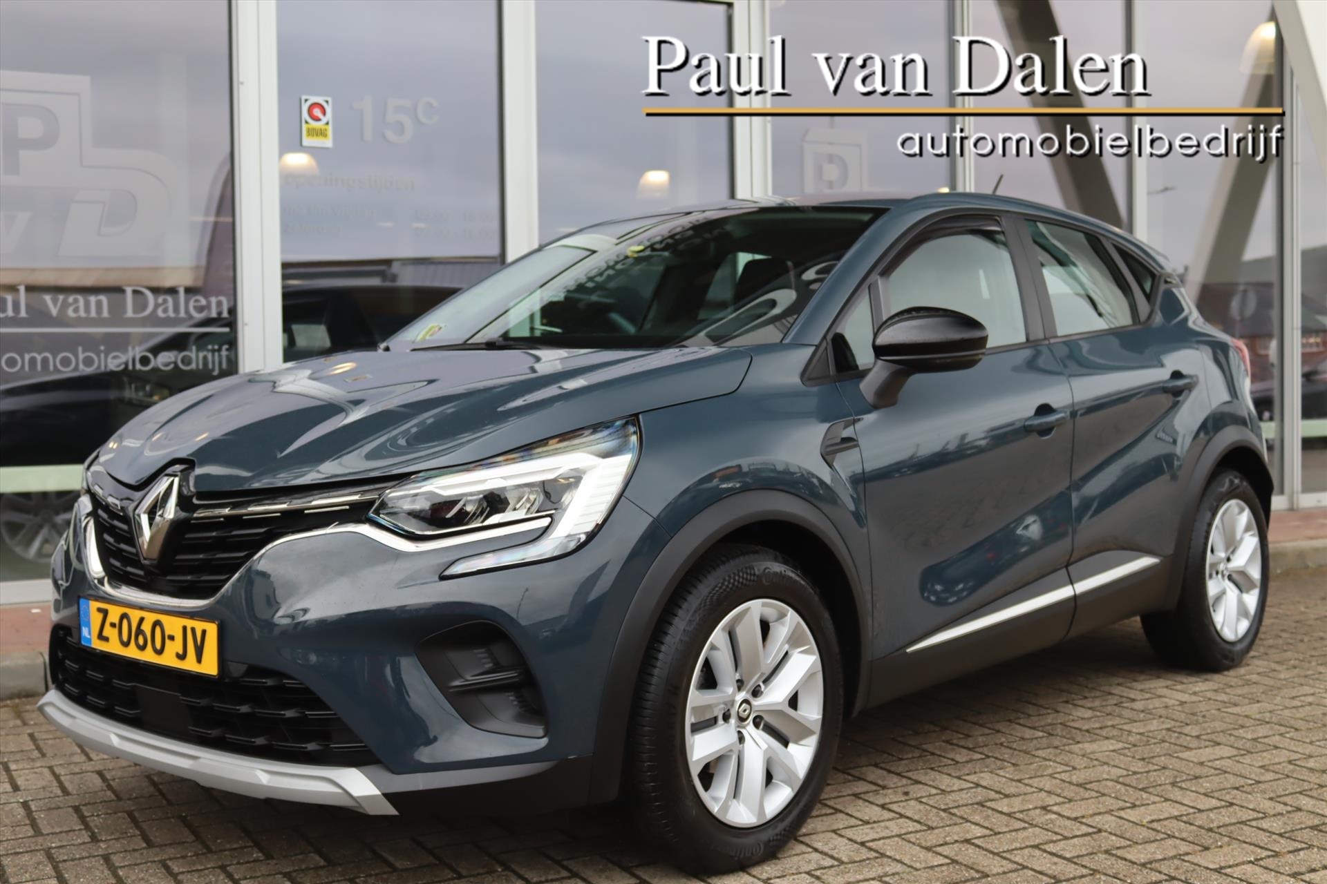 Renault Captur 1.0TCE BUSINESS ZEN Navi Carplay | Clima | Cruise | Stoelverw. | Keyless | Carplay/Android | 17 Inch | 2021 - voorkant