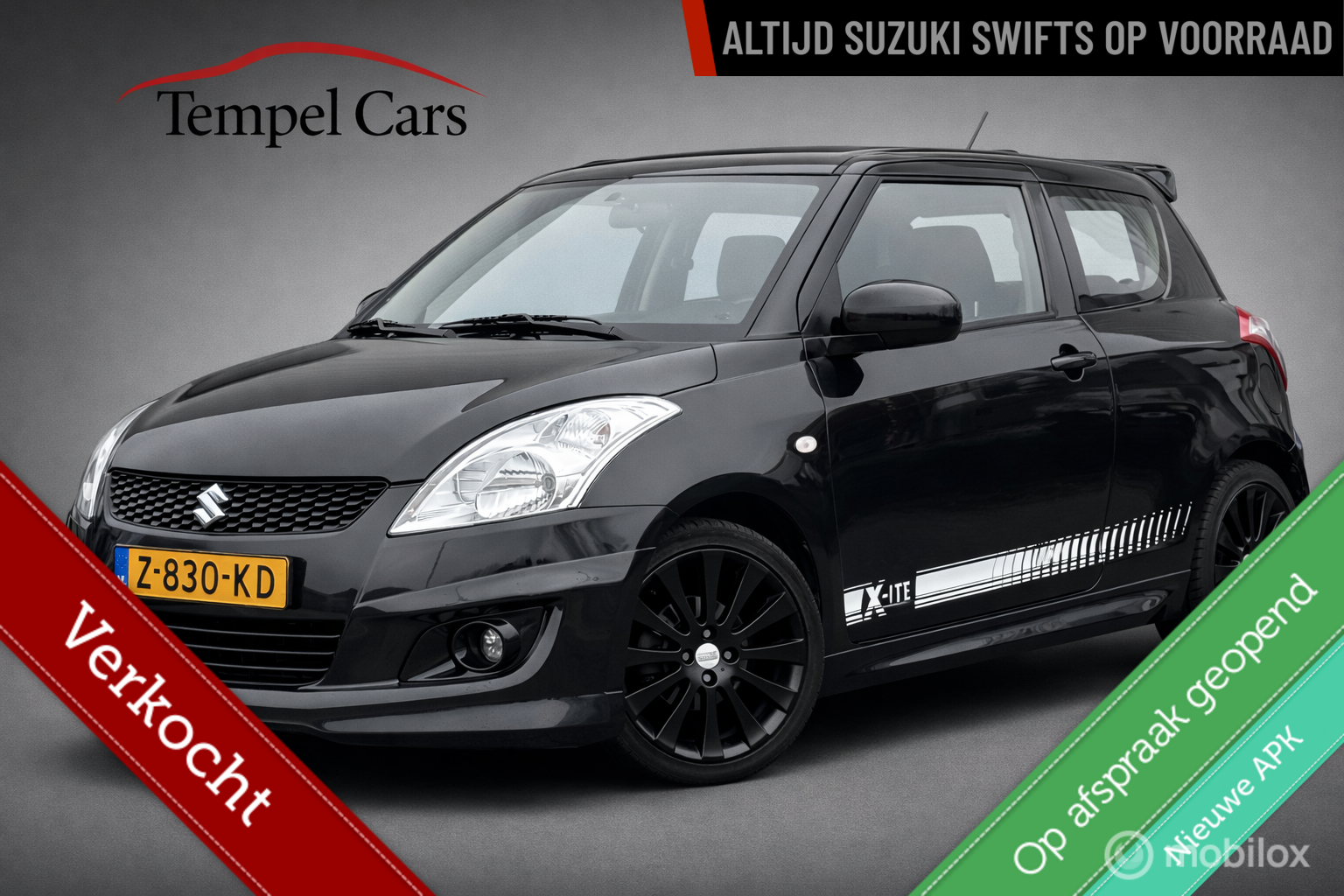 Suzuki Swift 1.2 X-ite |Originele Bodykit|Nieuwe APK|Carplay 2013 - voorkant