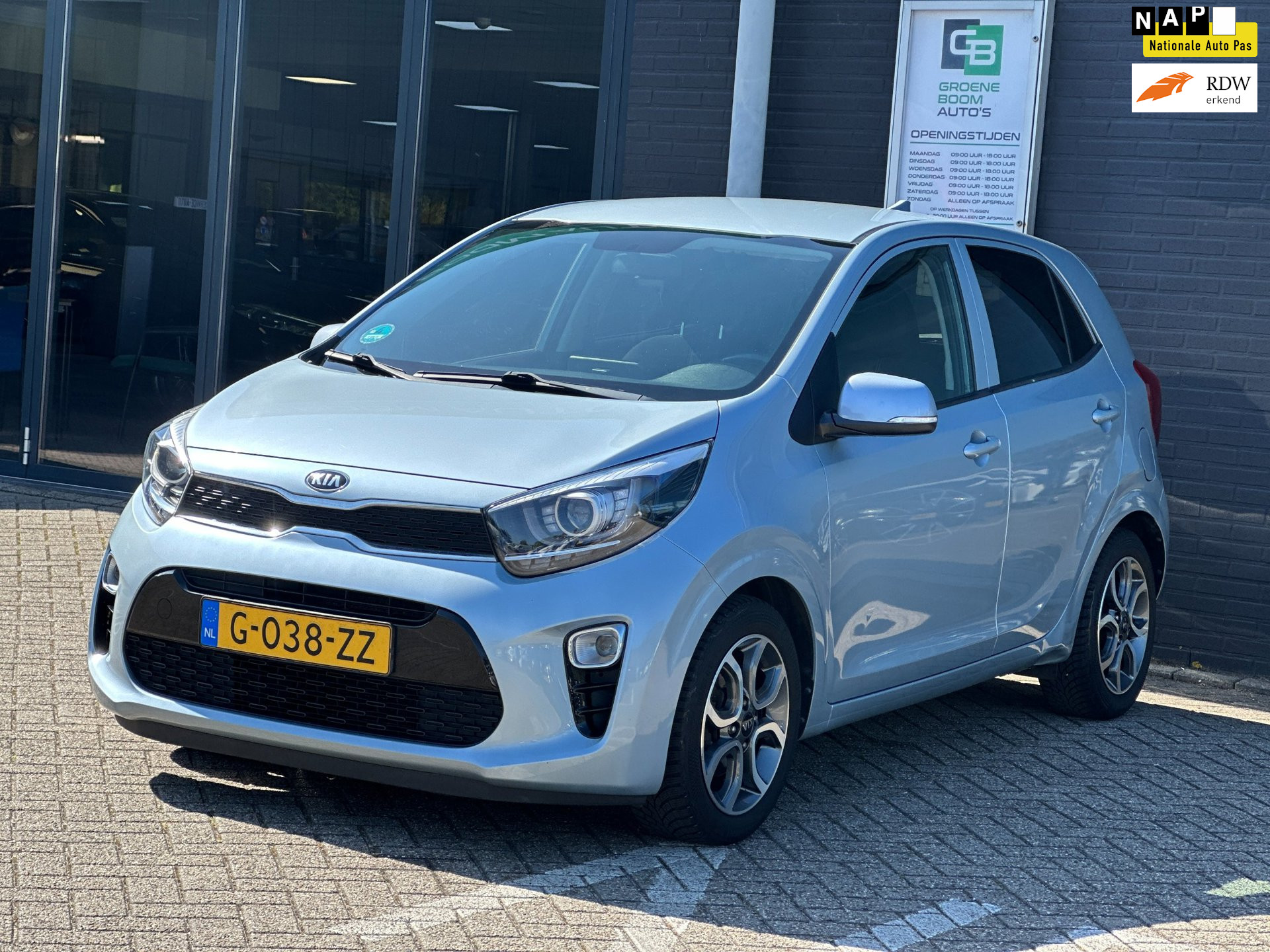 Kia Picanto 1.0 MPi DynamicPlusLine/2E EIG/CAMERA/NAVI/NL-AUTO NAP!! 2020 - voorkant