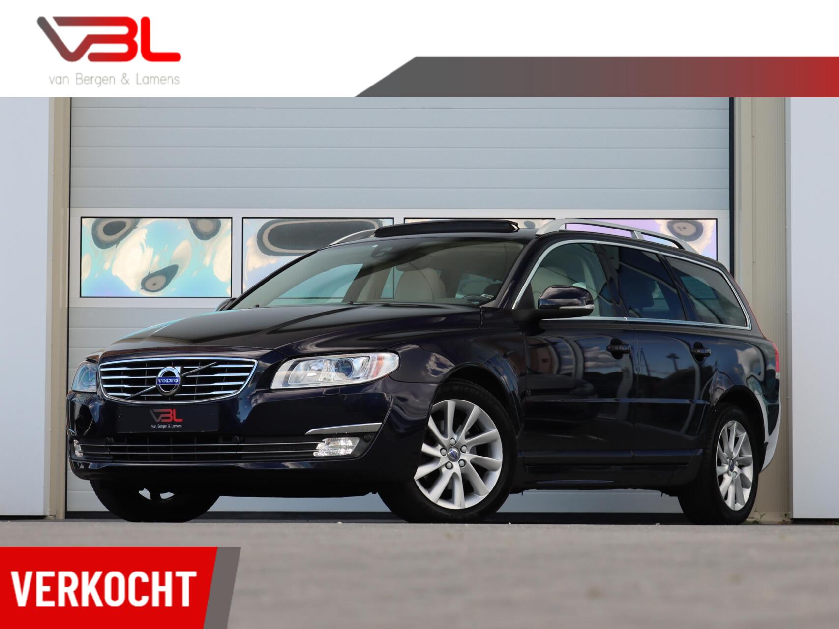 Volvo V70 2.0 T4 190PK Polar+ | Schuif/kanteldak 2016 - voorkant