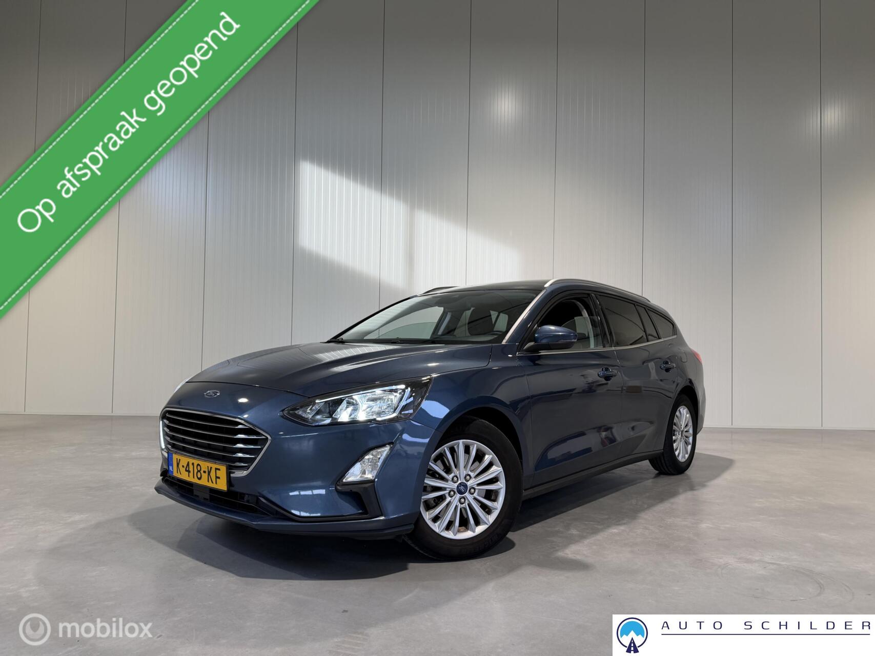 Ford Focus 1.0 EcoBoost Hybrid Titanium X Business,Panodak|Navi|Keyless|Camera|1e Eig.|El achterklep 2021 - voorkant