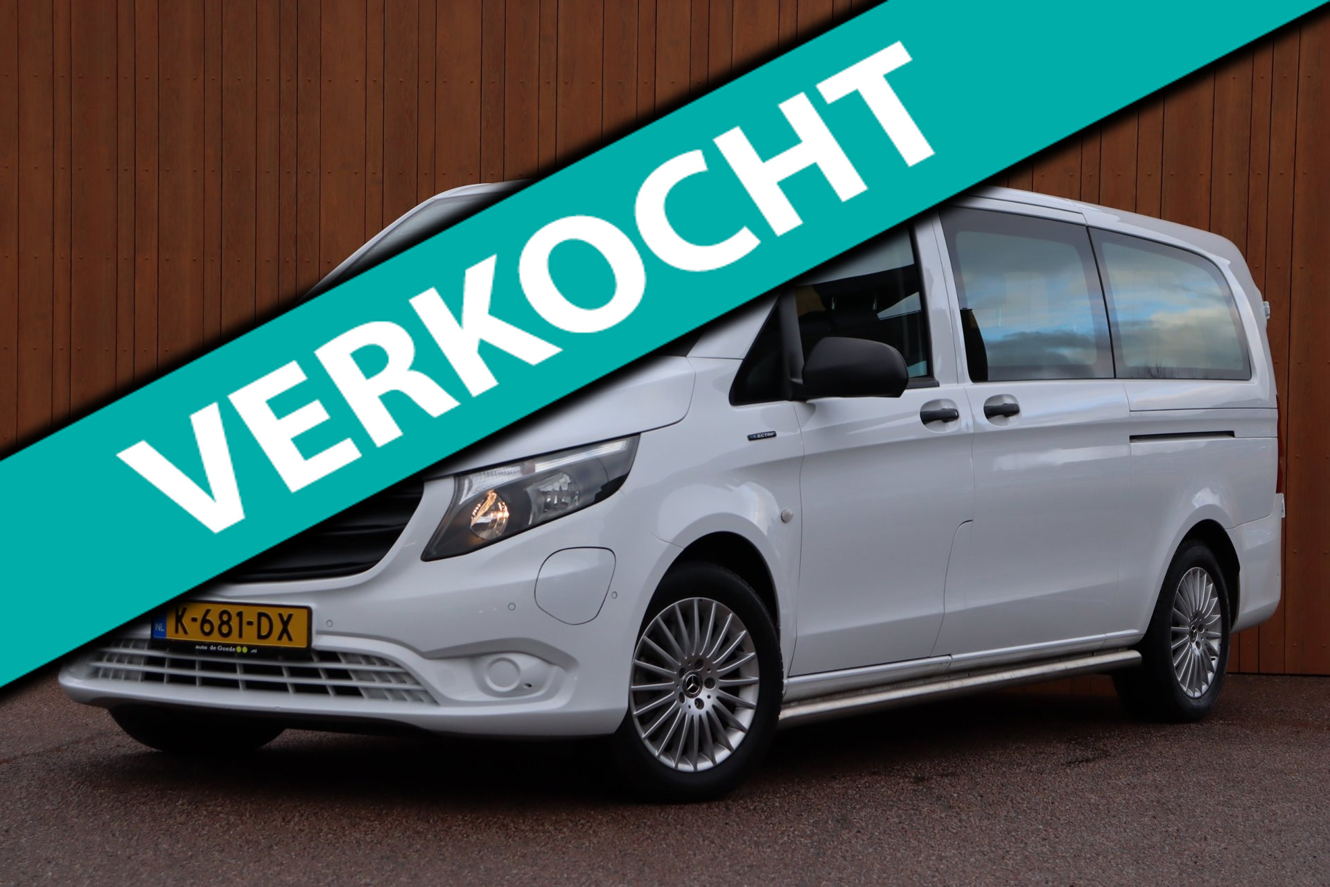 Mercedes-Benz Evito Tourer PRO L3 350km l.vloerrail+9-persoons snelladen el.deuren leer+vw 47.940,-incl 2021 - voorkant