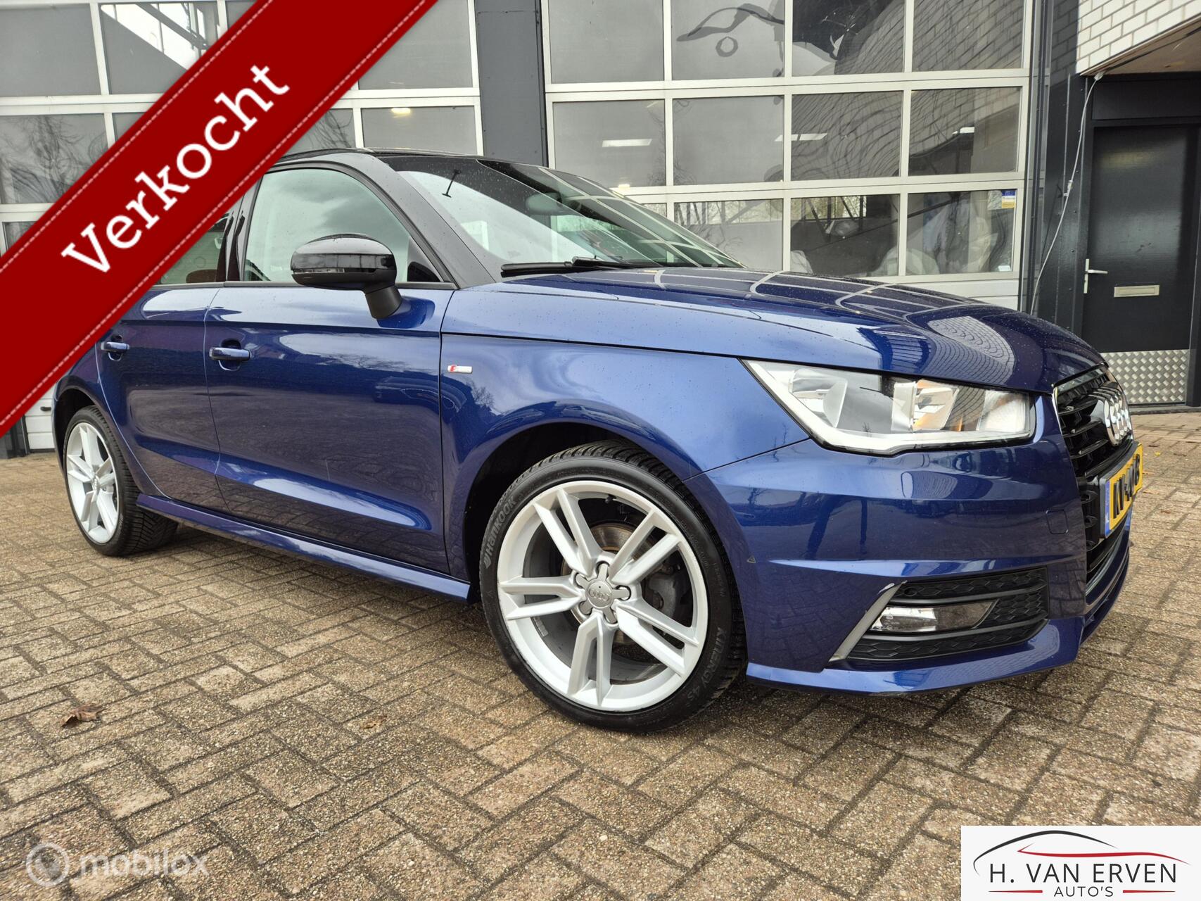 Audi A1 Sportback 1.0 TFSI Sport S-LINE DSG NAP 2017 - voorkant