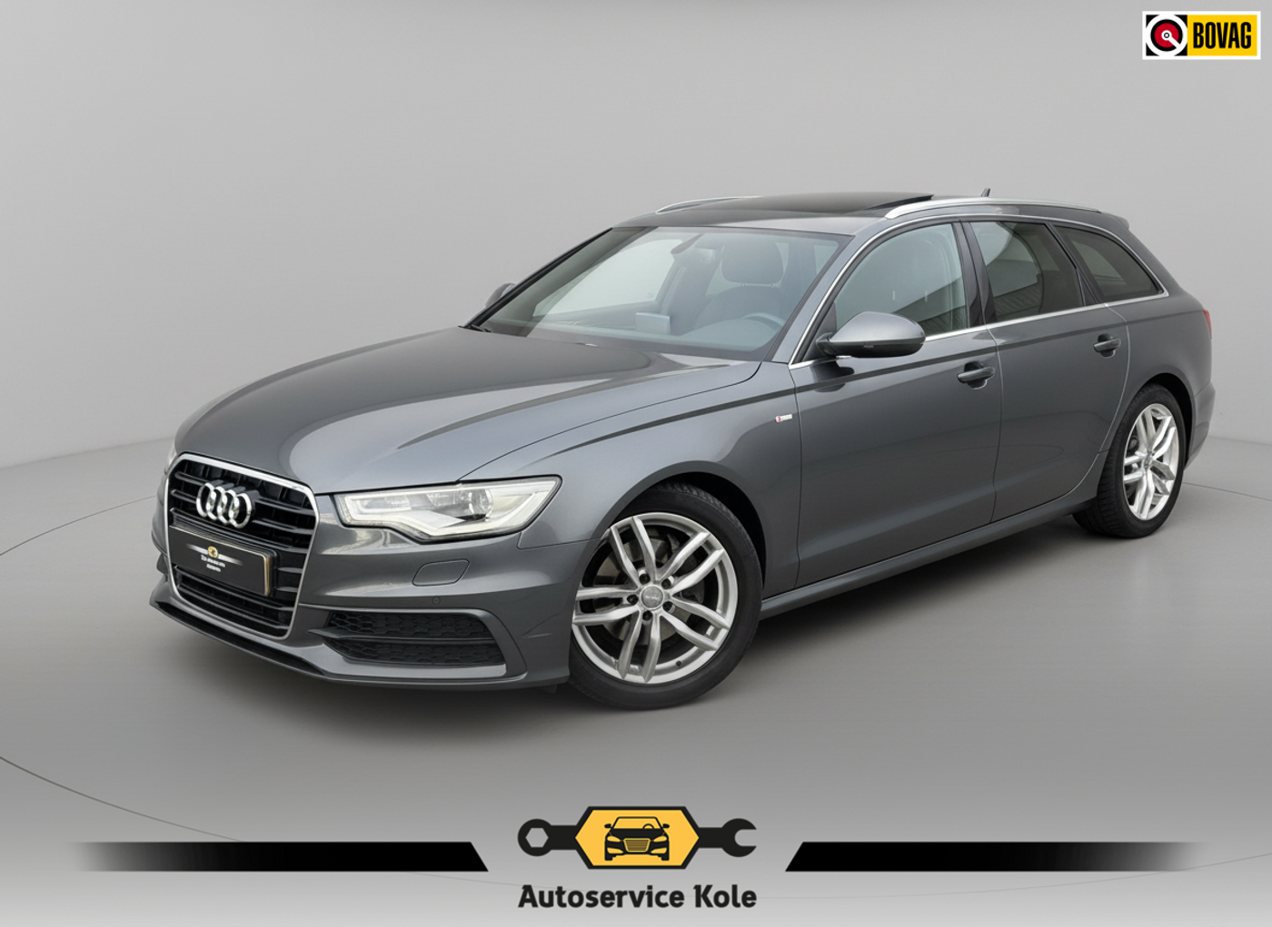 Audi A6 Avant 2.0 TFSI S-Line * Panorama * Cruise * Navigatie * Stoelverwarming * 2013 - voorkant