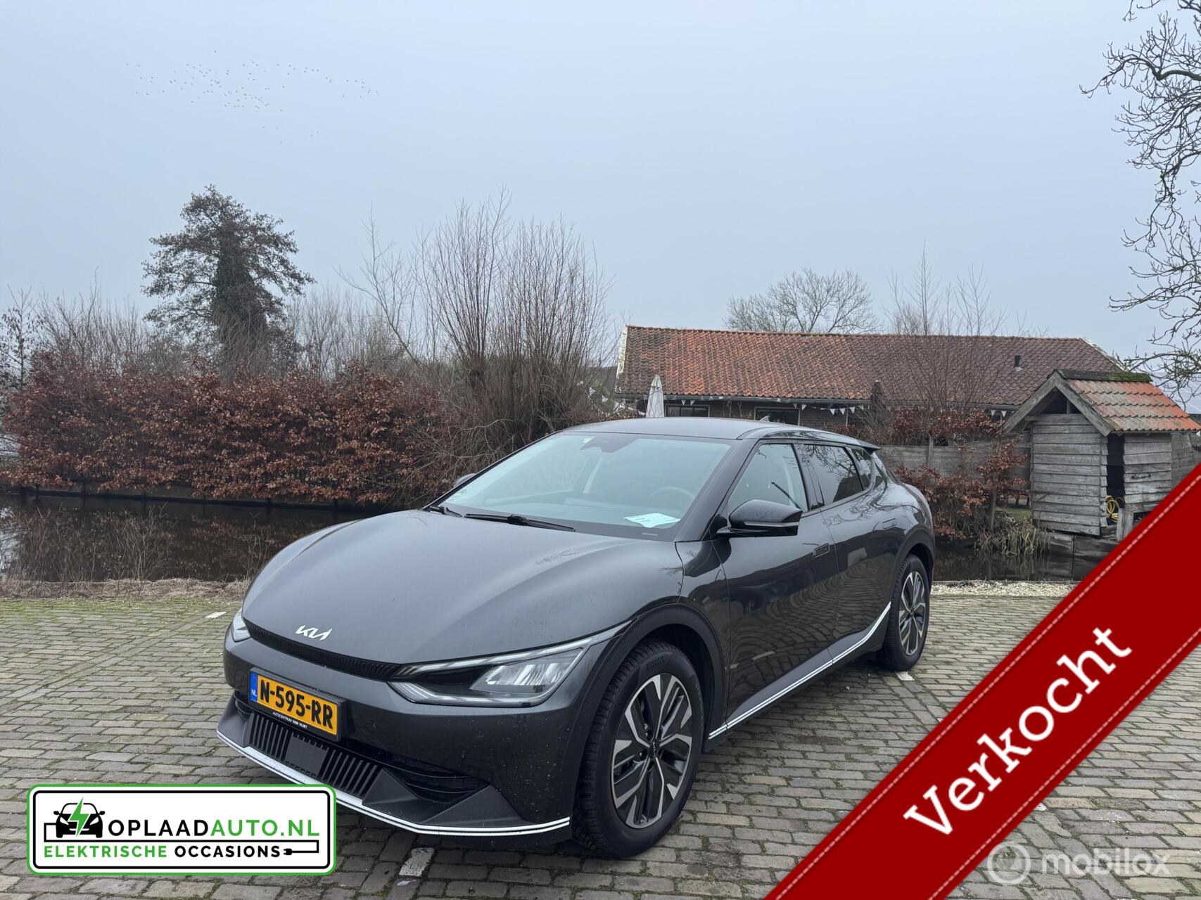 Kia Ev6 58 kWh | Soh 100% | Stoelverwarming | Camera 2021 - voorkant