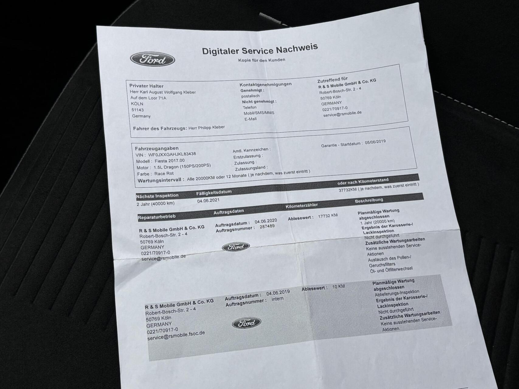 Foto van Ford Fiesta