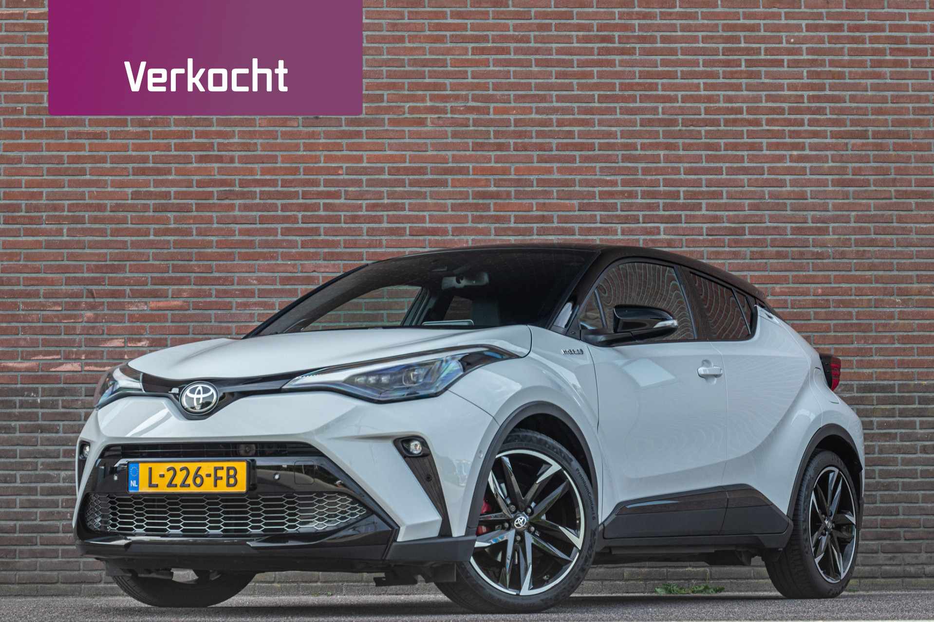 Toyota Toyota C-hr 2.0 Hybrid GR-Sport, 51.000km NAP, Full LED, Park Assist, JBL, Stoelverwarming, Carplay, Navigatie. 2021 - voorkant