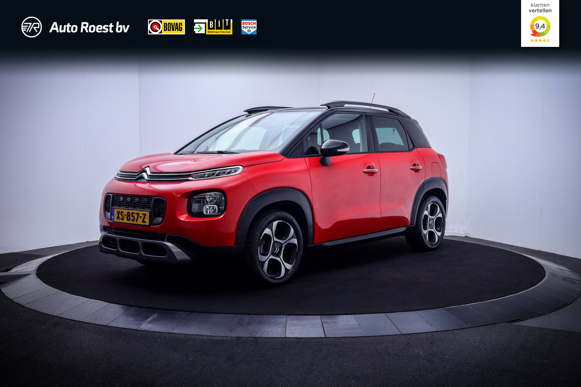 Citroen C3 Aircross 1.2 110PK S&S Shine 2019 - voorkant