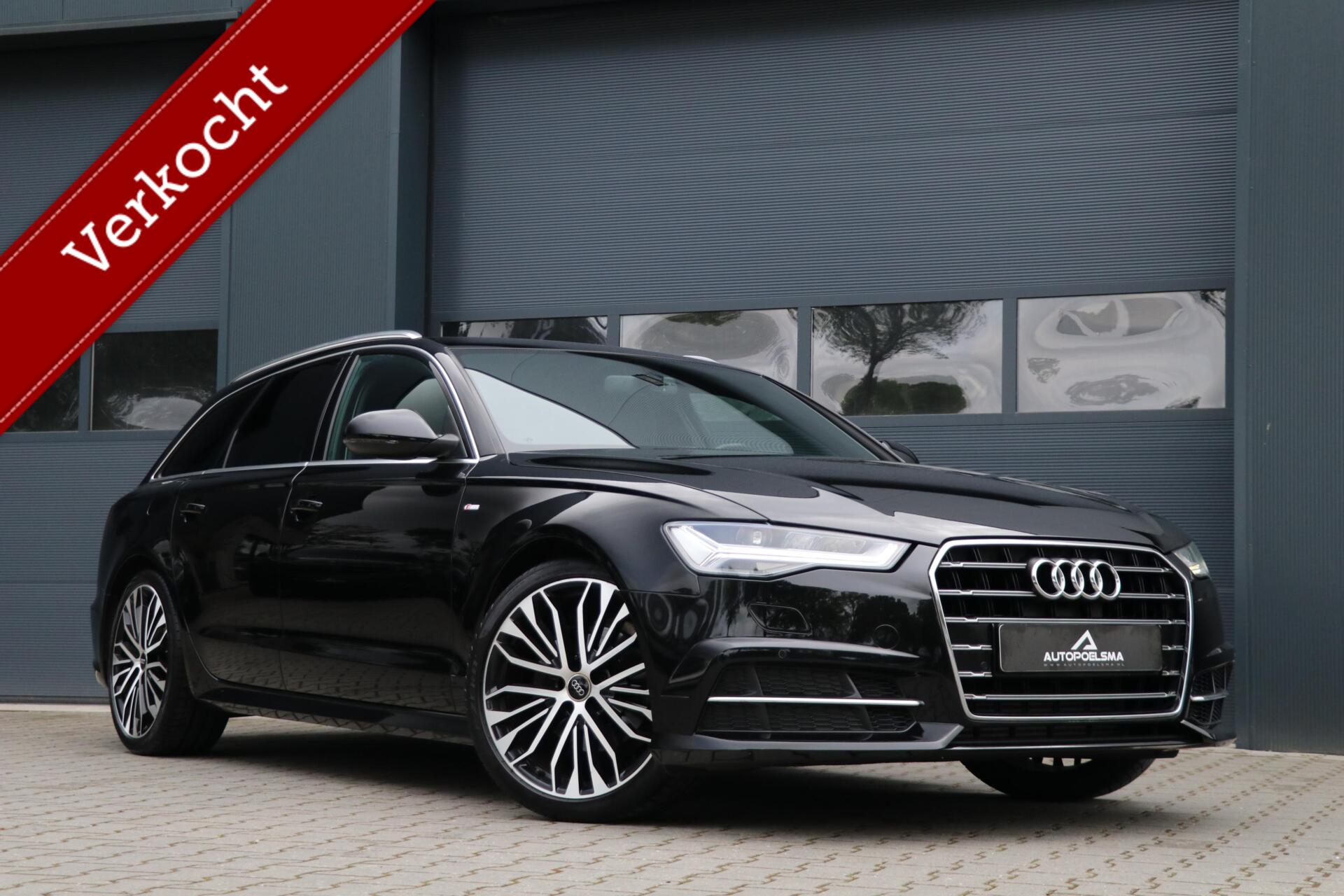 Audi A6 Avant 1.8 TFSI 190PK 2x S-Line Sportzetels Navi Dvd 20'Inch DriveSelect PrivacyGlass Pdc Led Uitstraling 79000km BJ2018 2018 - voorkant