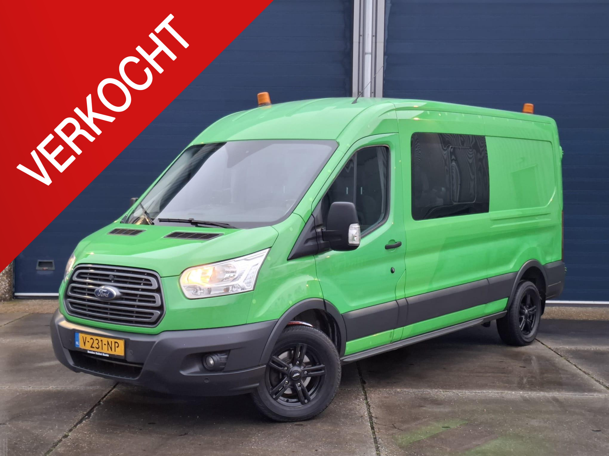 Ford Transit 350 2.0 TDCI L3H2 DC Trend 2018 - voorkant