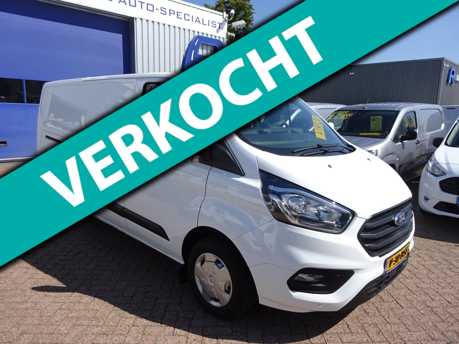 Ford Transit Custom 300 2.0 TDCI L2H1 Limited AIRCO CRUISE CONTROL 3 ZITPLAATSEN 2024 - voorkant