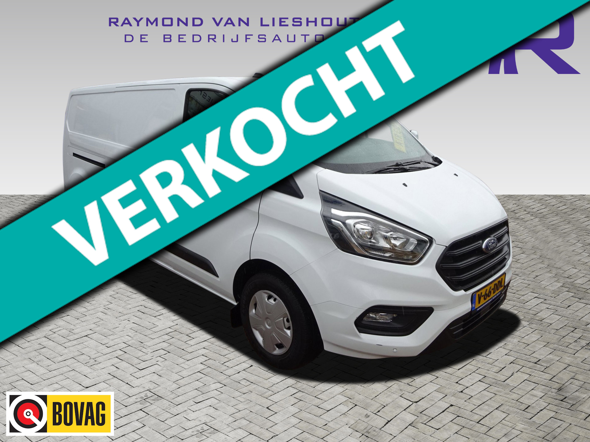 Ford Transit Custom 300 2.0 TDCI L2H1 Limited AIRCO CRUISE CONTROL 3 ZITPLAATSEN 2023 - voorkant
