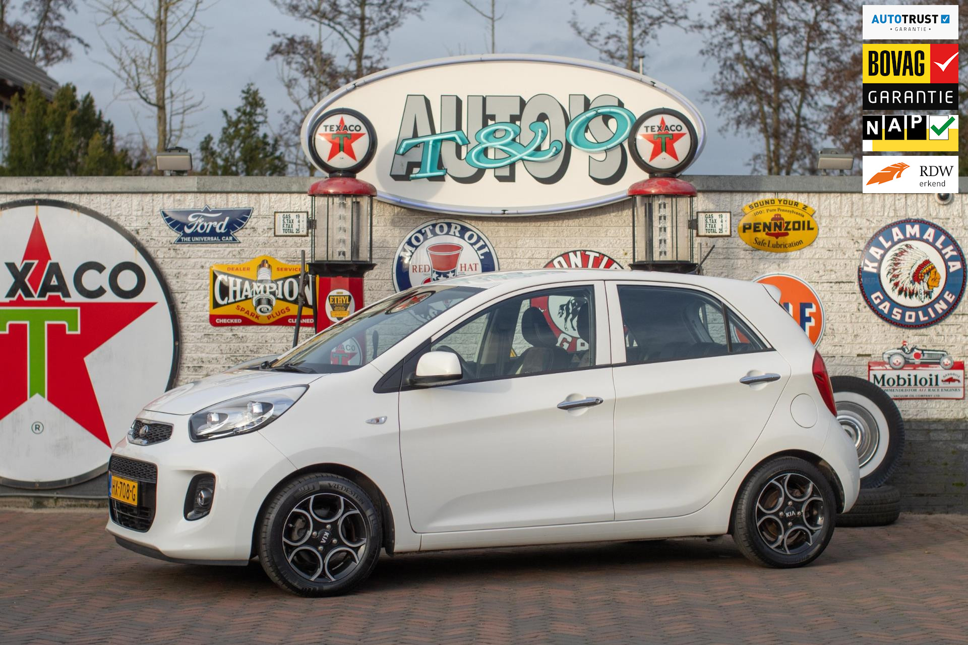 Kia Picanto 1.0 CVVT DynamicLine 1e Eig. 88.500 km +NAP NL-auto 2016 - voorkant