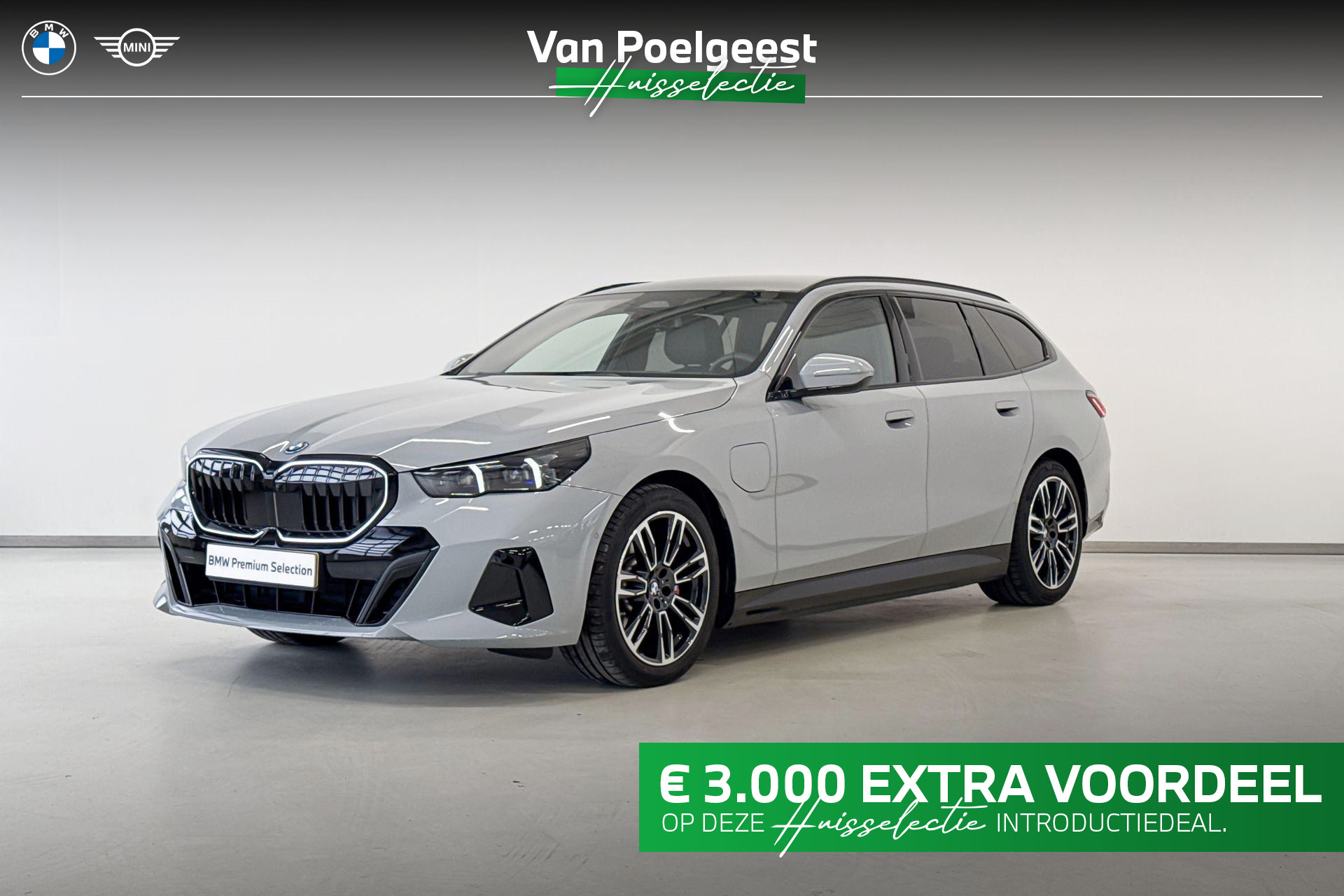 BMW 530e 530e Innovation Pack M Sportpakket Pro 2025 - voorkant