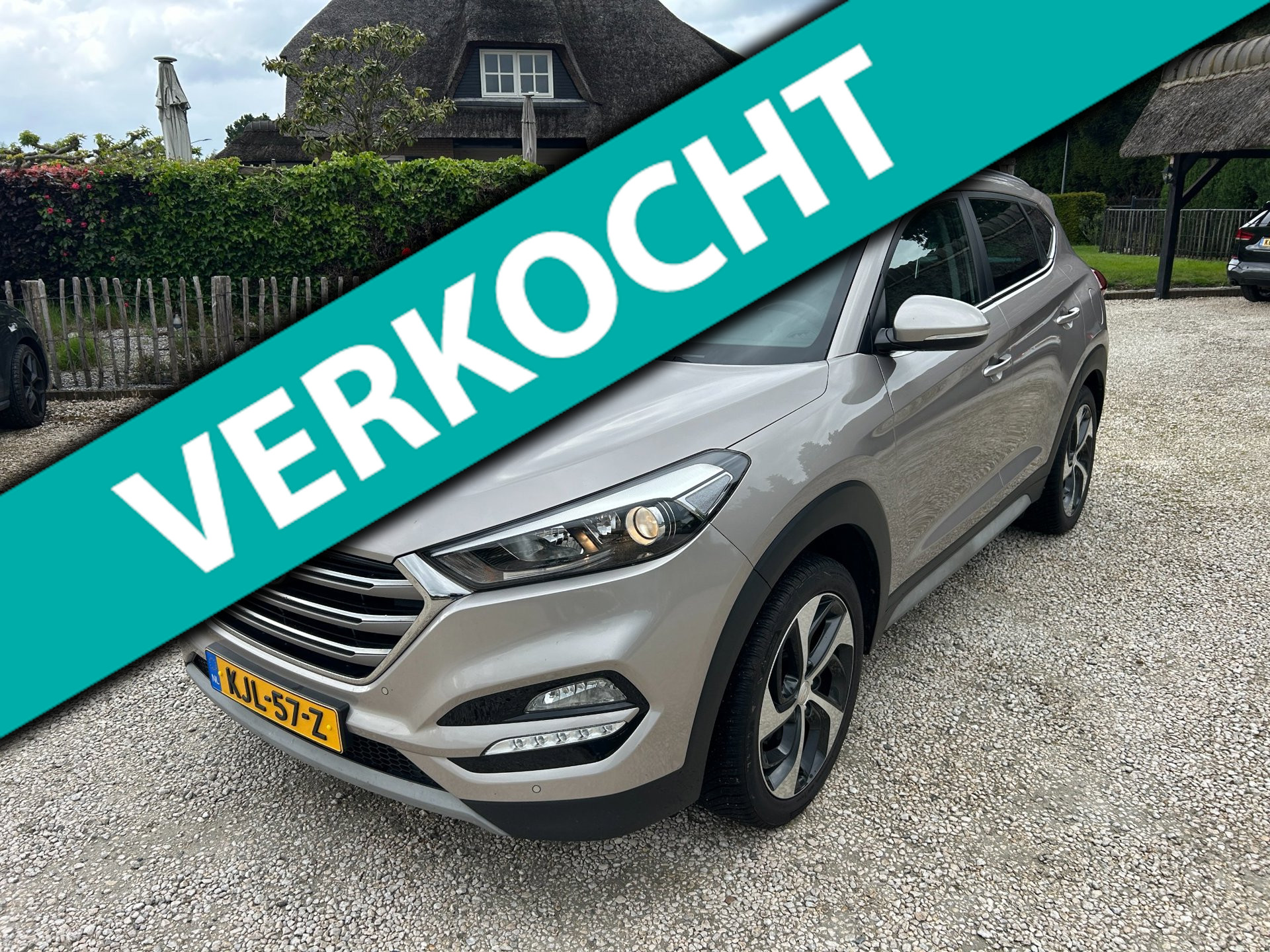 Hyundai Tucson 177 pk, Leder, Trekhaak, 19 inch 2018 - voorkant