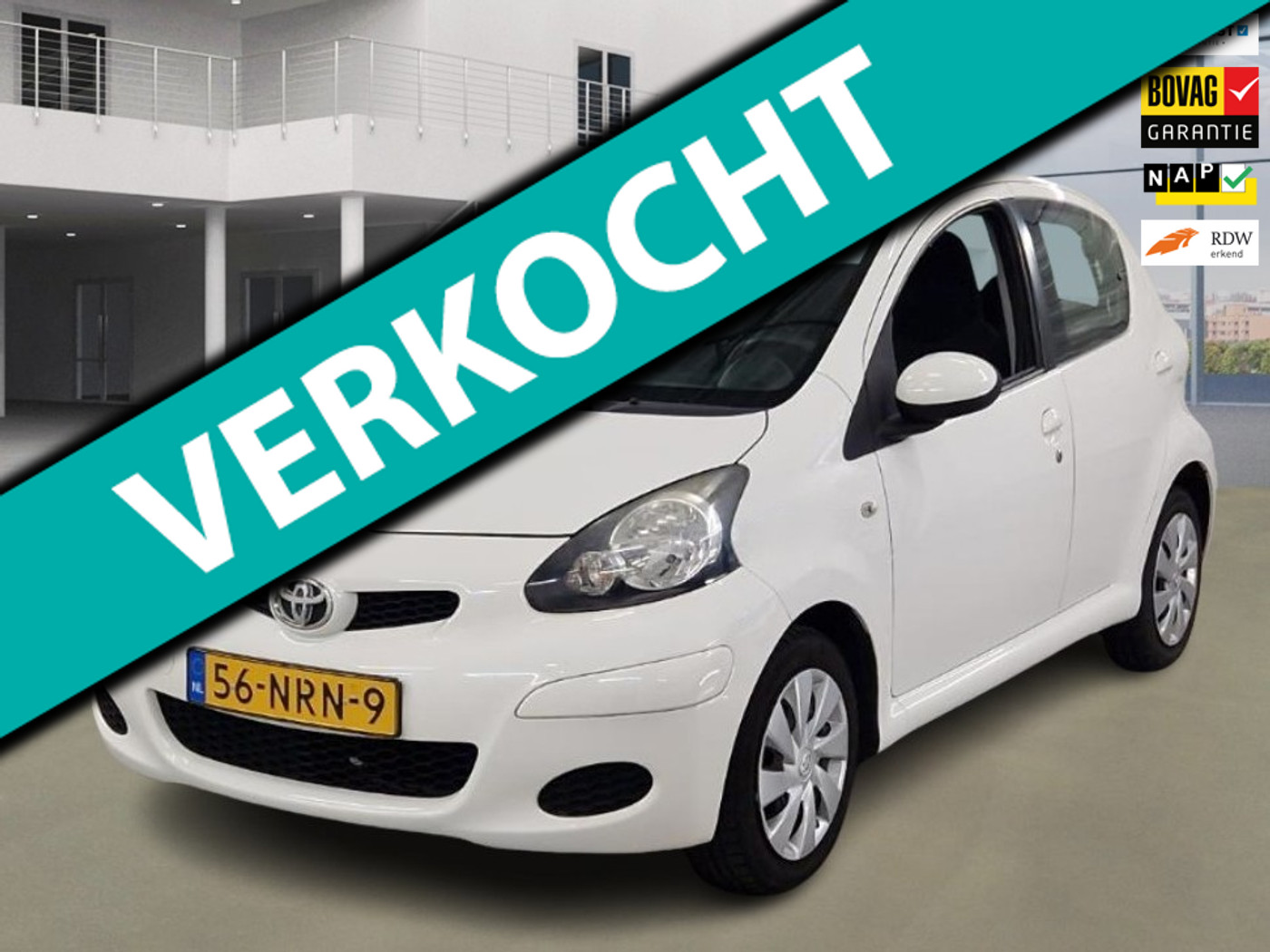 Toyota Toyota Aygo 1.0-12V Comfort Automaat 2e Eigenaar +NAP NL-auto 2010 - voorkant