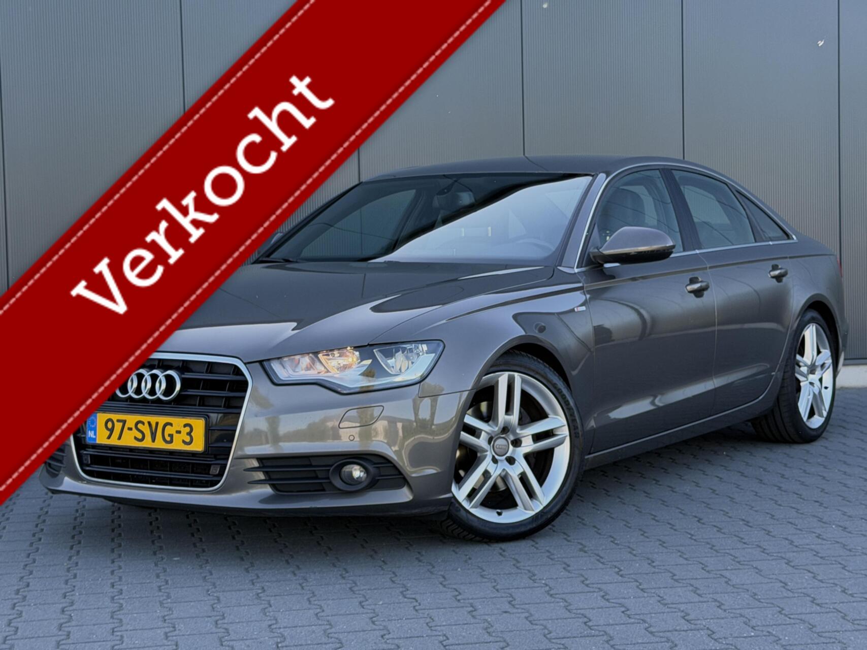 Audi Audi A6 3.0 TDI 2x S-Line - Navi - 4 Zone Clima - Cruise 2011 - voorkant