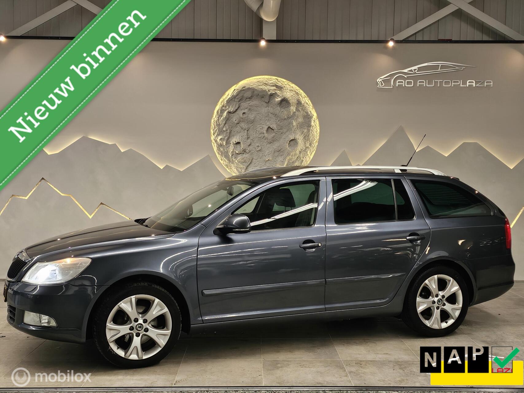 Skoda Octavia 1.8 TSI Elegance Business Line Schuifdak/Stoelverwarming 2010 - voorkant