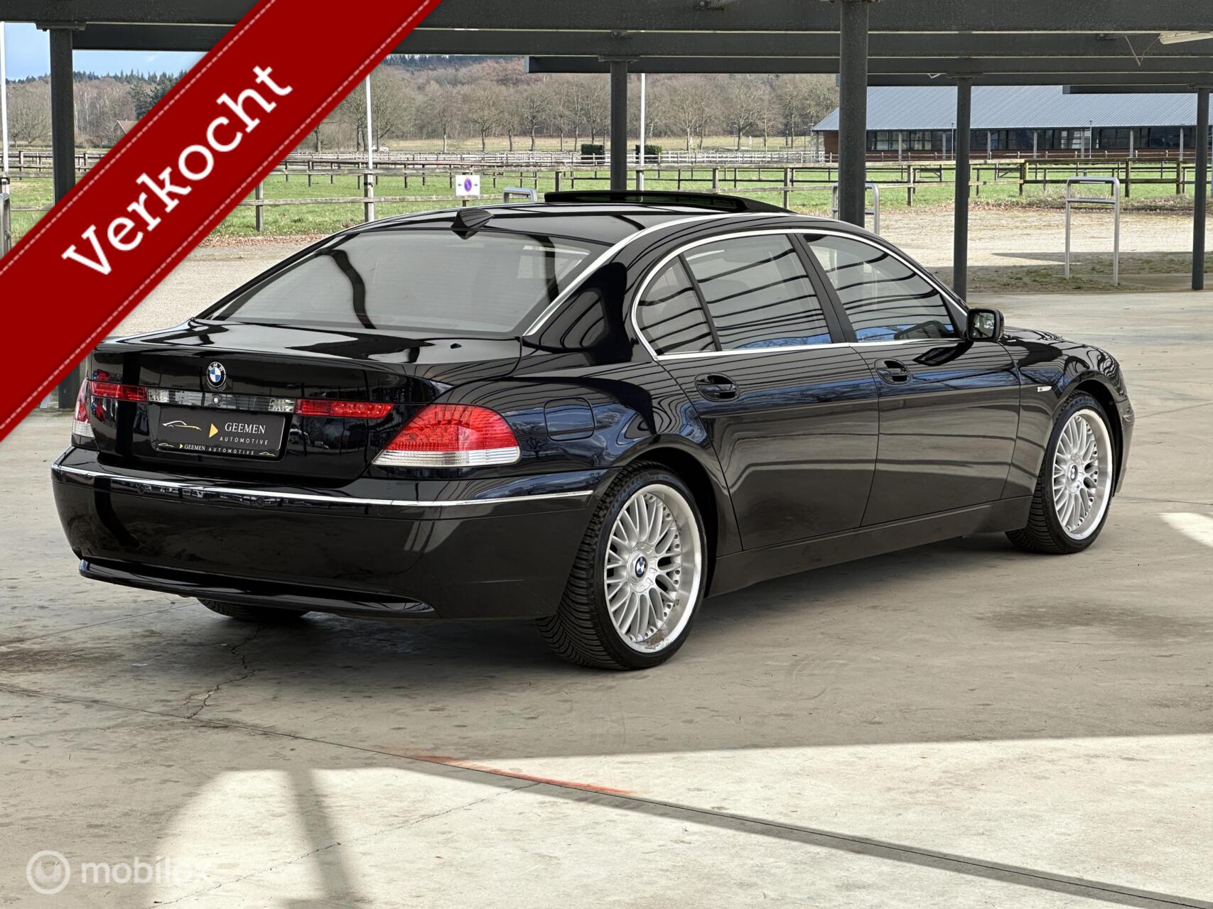 BMW 7er Reihe 745Li Executive INDIVIDUAL BINNEN+BUITEN/UNIEK 2003 - voorkant