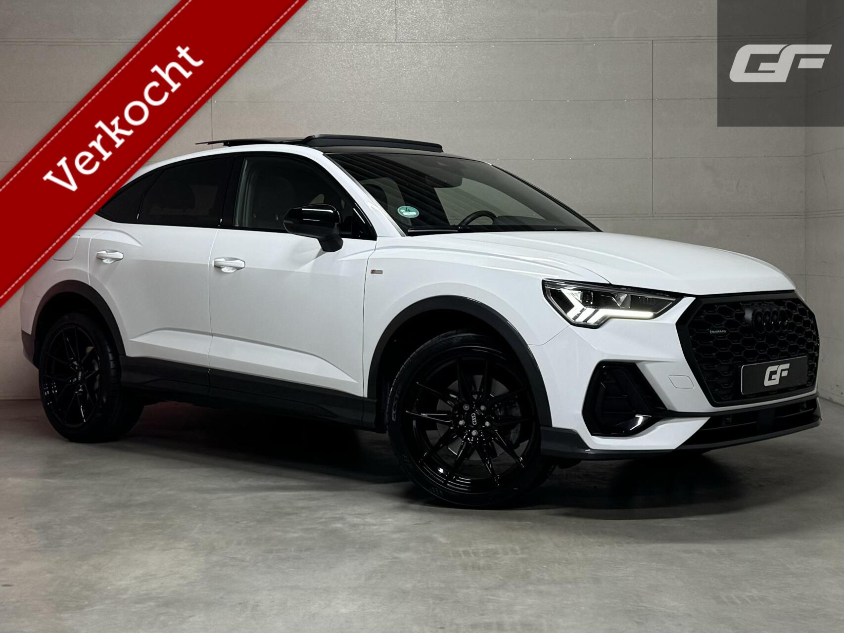 Audi Q3 Sportback 40 TFSI Quattro S-Line Black Edition B&O 2020 - voorkant