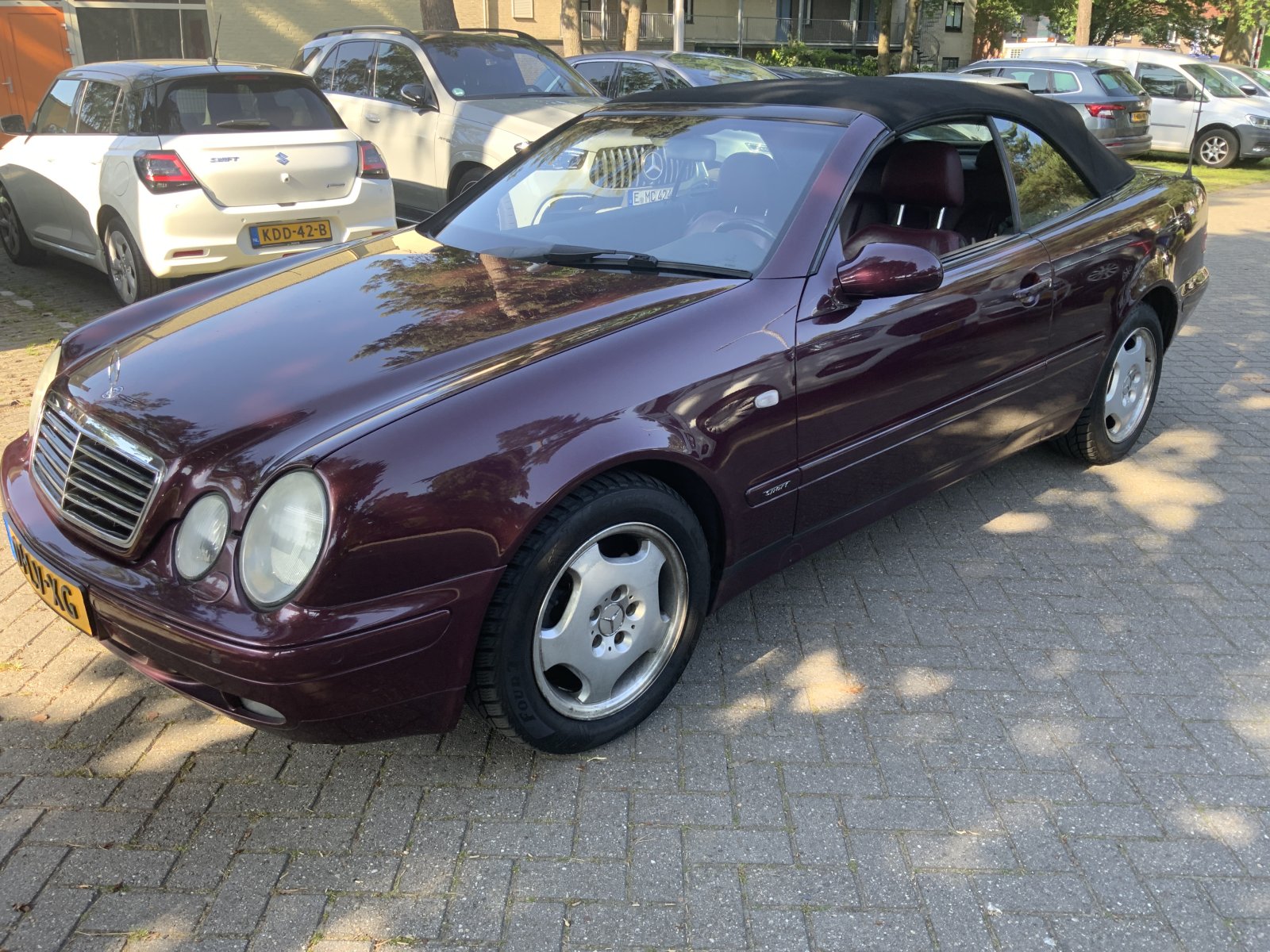 Mercedes-Benz Clk-klasse Cabrio 320 Elegance 2000 - voorkant