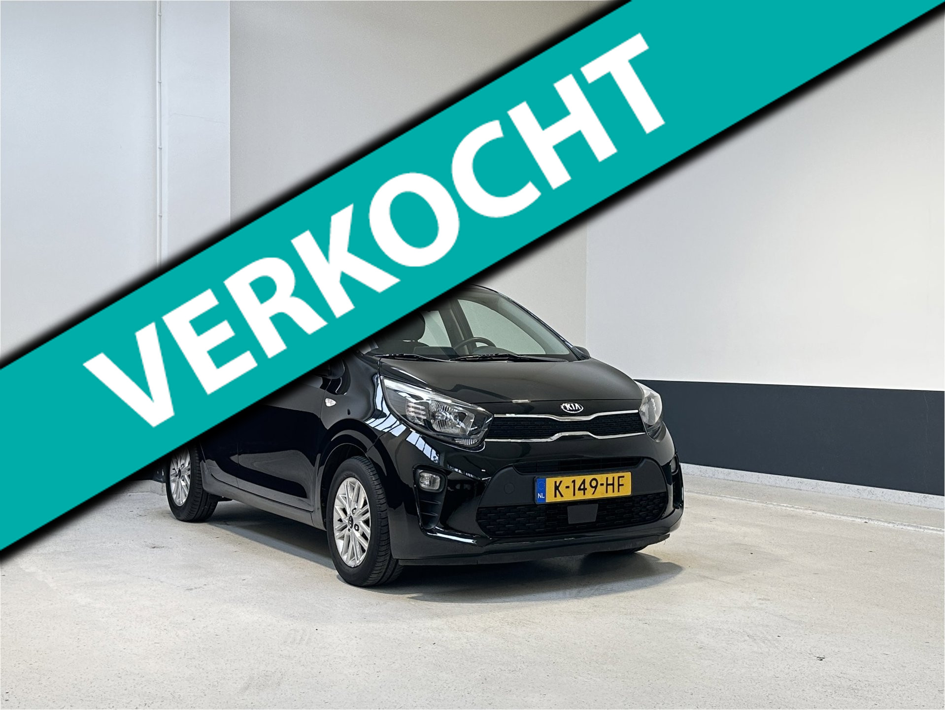 Kia Picanto 1.0 DPi DynamicLine 5 Persoons | Apple Carplay/ Android auto| Camera| NL | 1 Eig | 2020 - voorkant