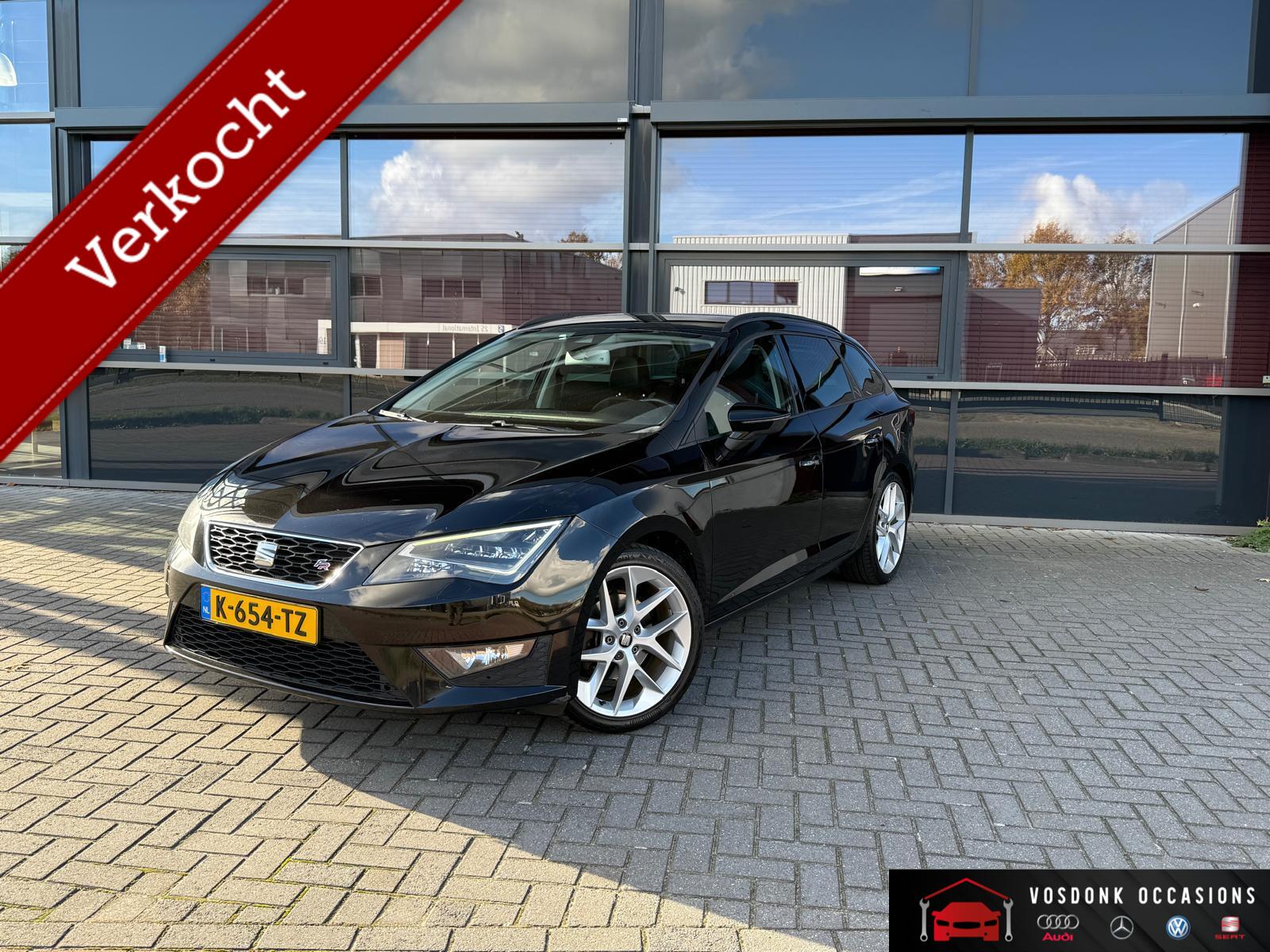 Seat Leon ST 1.4 EcoTSI FR/ trekhaak/ full led/navi/ Nette auto! 2015 - voorkant