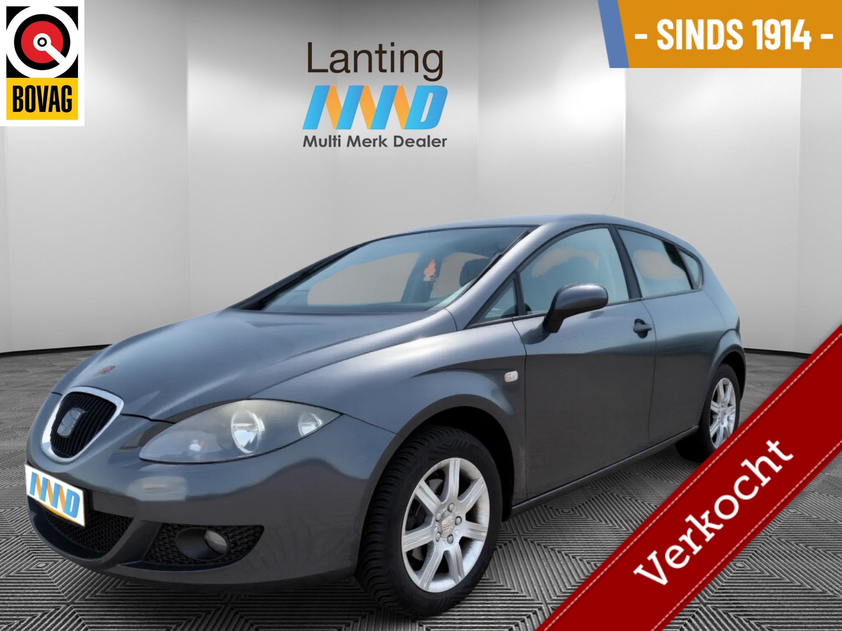 Seat Leon 1.6 Stylance 2006 - voorkant