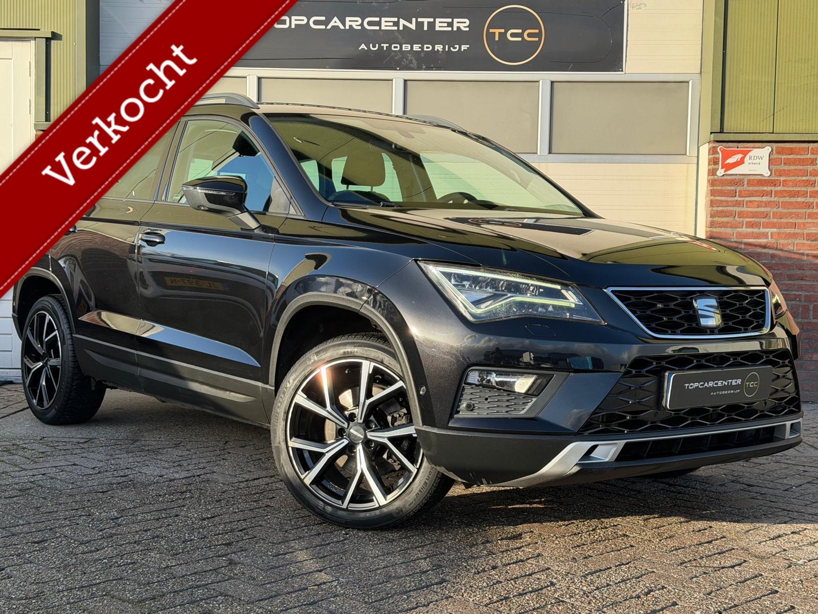 Seat Ateca 1.0EcoTSI Style/CAMERA/PARKS/STOELV/PARKS/APK/NAP 2017 - voorkant