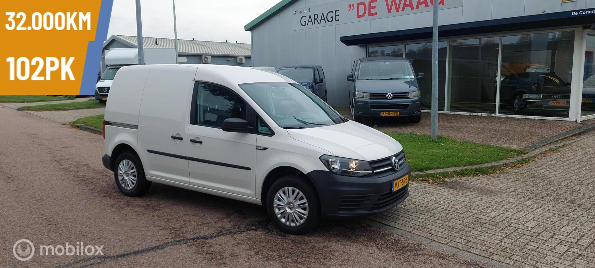 Volkswagen Caddy 2.0 TDI 75KW/102PK 2021 - voorkant