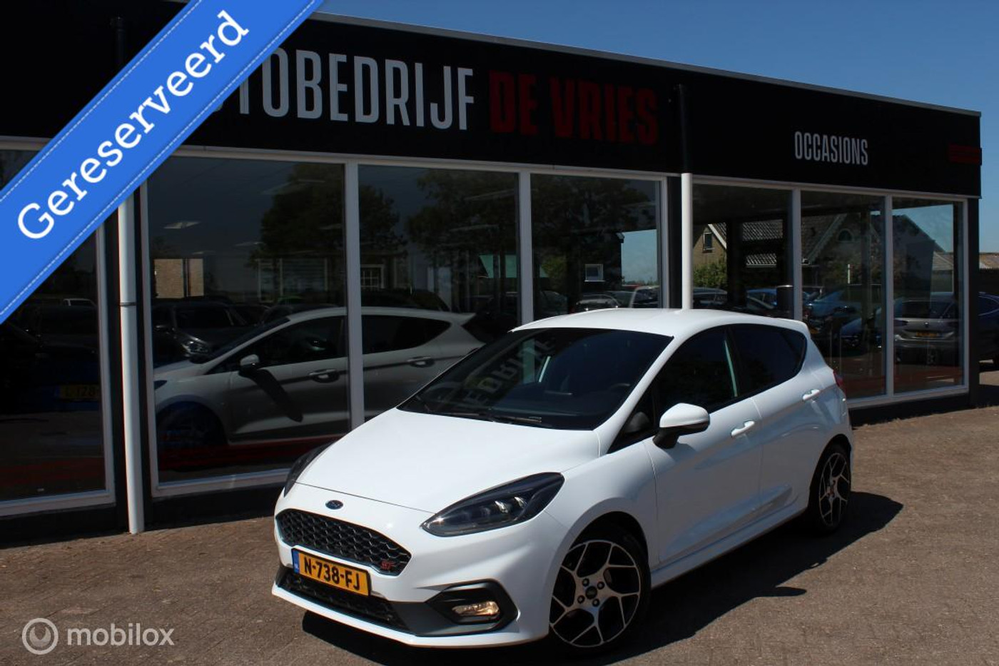 Ford Fiesta 1.5 EcoBoost ST-3 Full-Led/Recaro/Apple-Carplay 2021 - voorkant