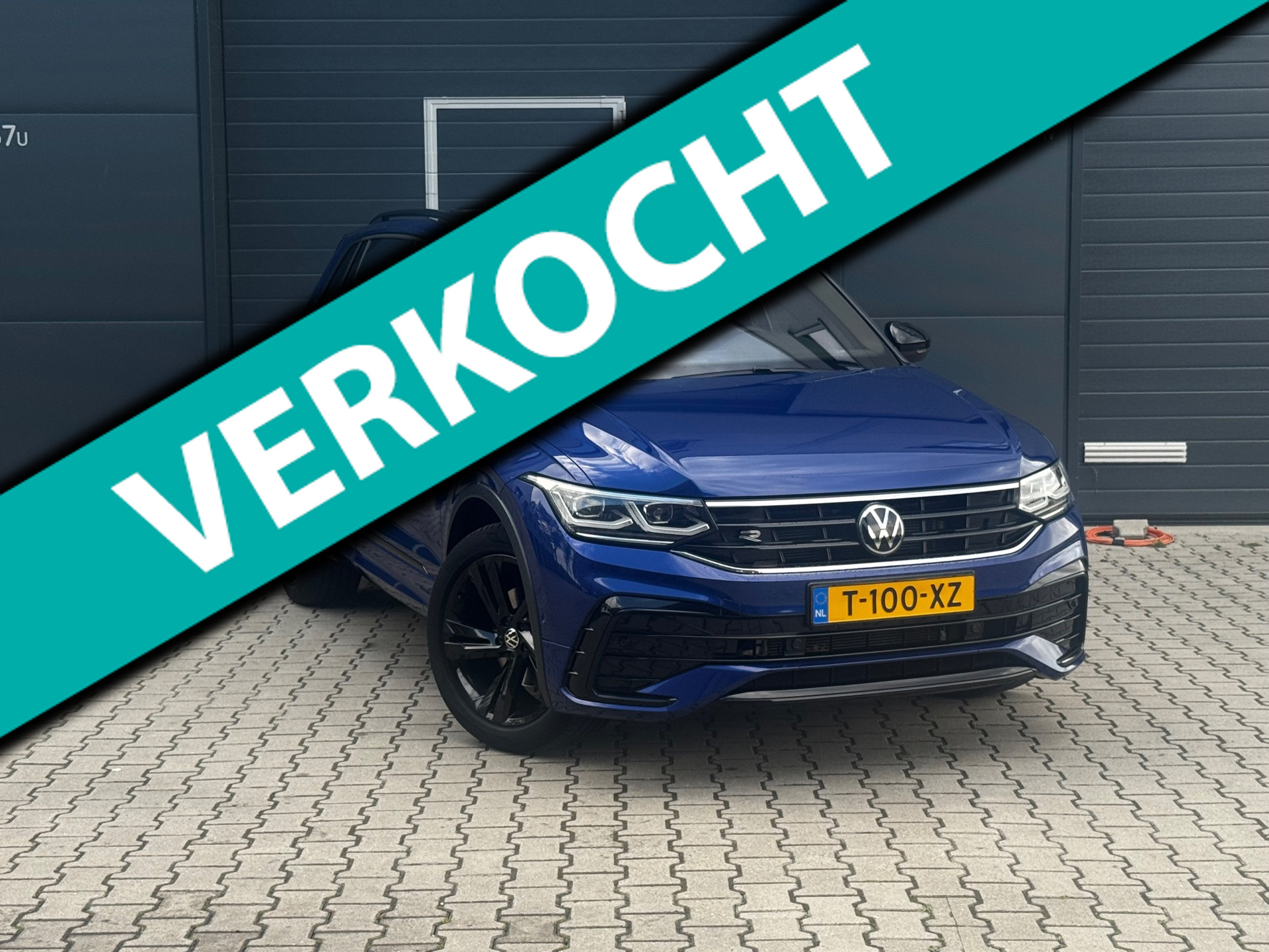 Volkswagen Tiguan 1.5 TSI R-Line 1e eig. Pano. IQ. Sfeer. Cam. BTW. Bomvol 2023 - voorkant