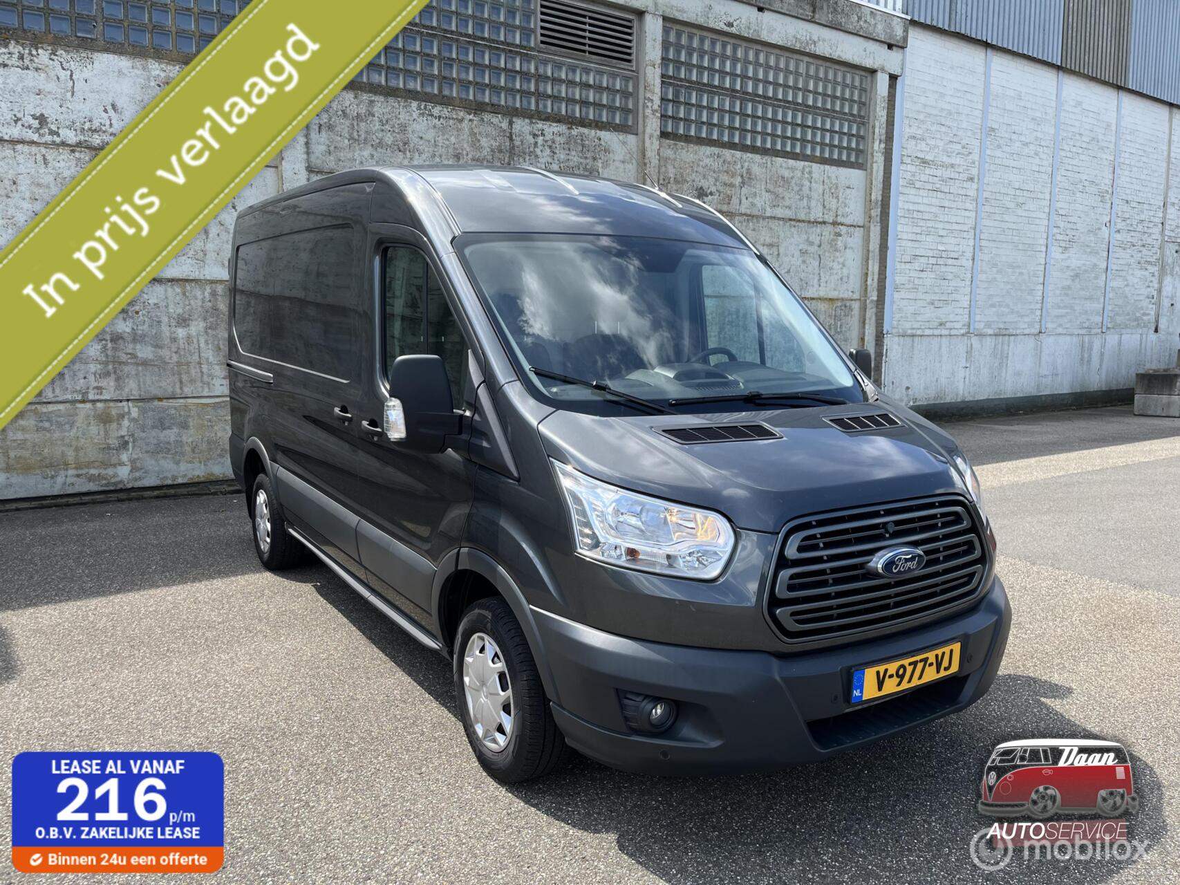 Ford Transit 310 2.0 136 PKTDCI L2H2 Trend Trekhaak 2018 - voorkant