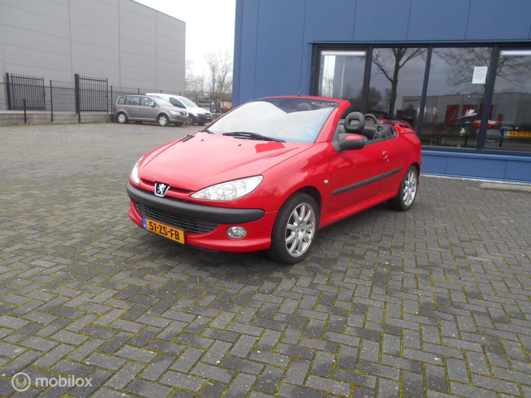 Peugeot 206 CC 2.0-16V Roland Garros Nieuwe koppeling!! 2003 - voorkant