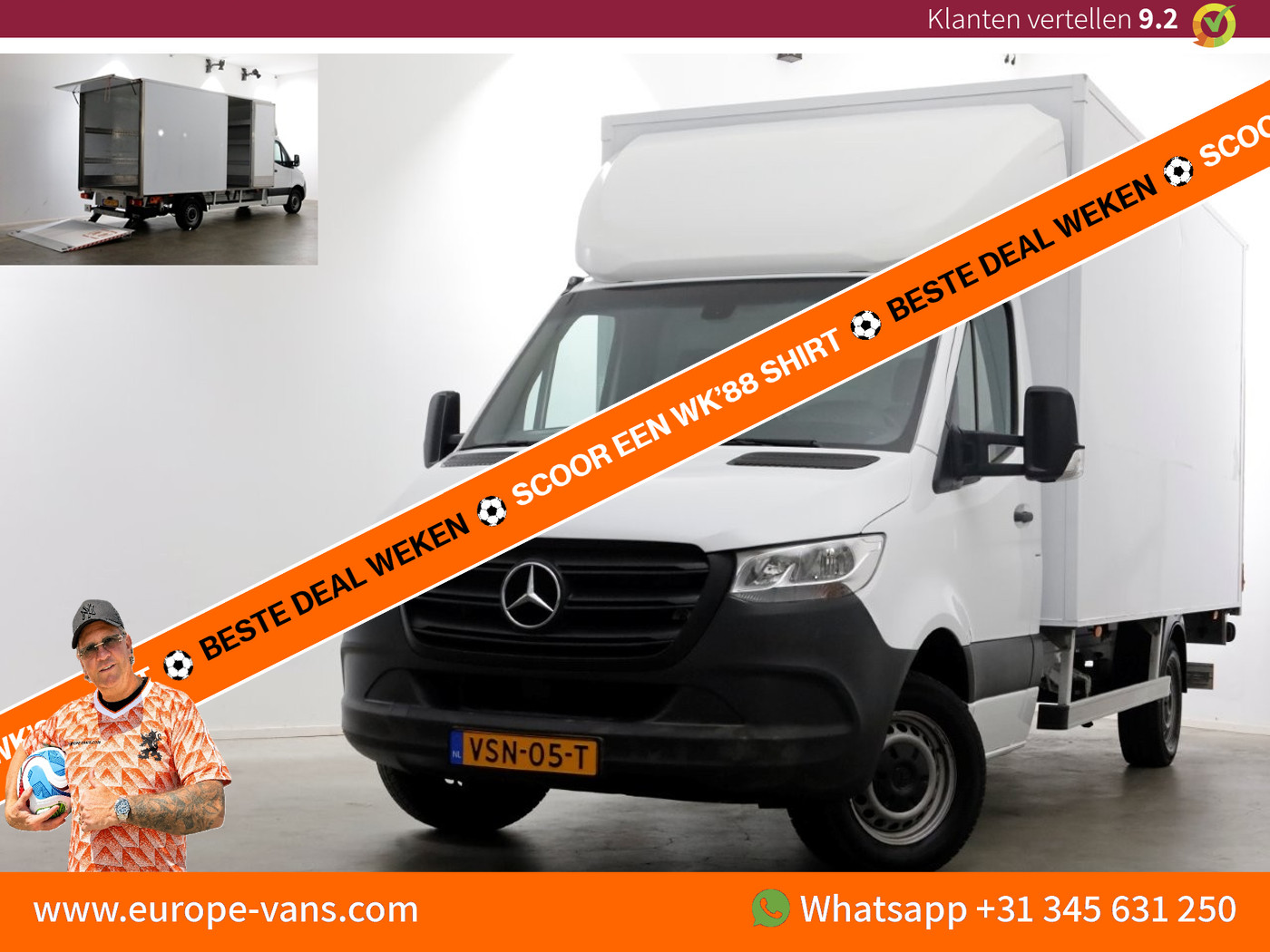 Mercedes-Benz Sprinter 315 1.9 CDI L3 2022 - voorkant