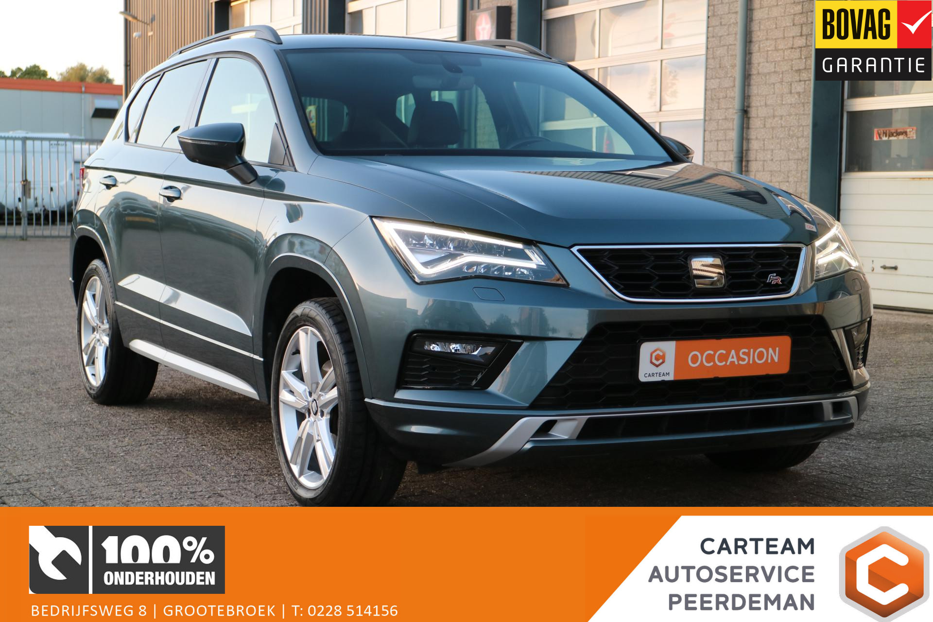 Seat Ateca 1.5 TSI FR 2019 - voorkant